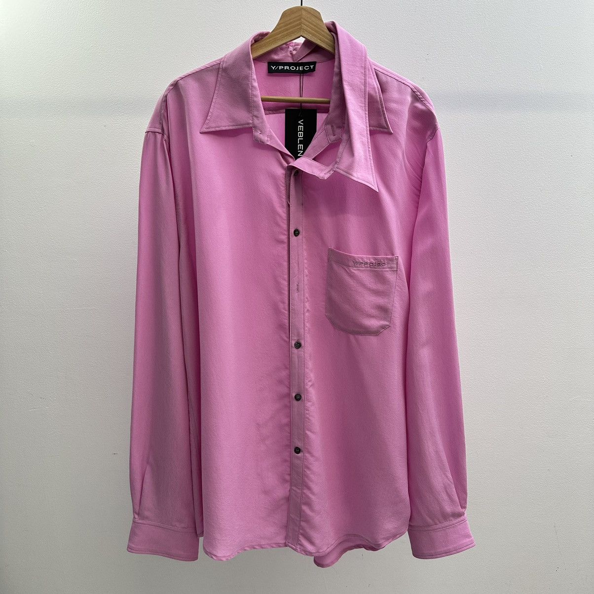 Y Project double Collar Button Up Shirt