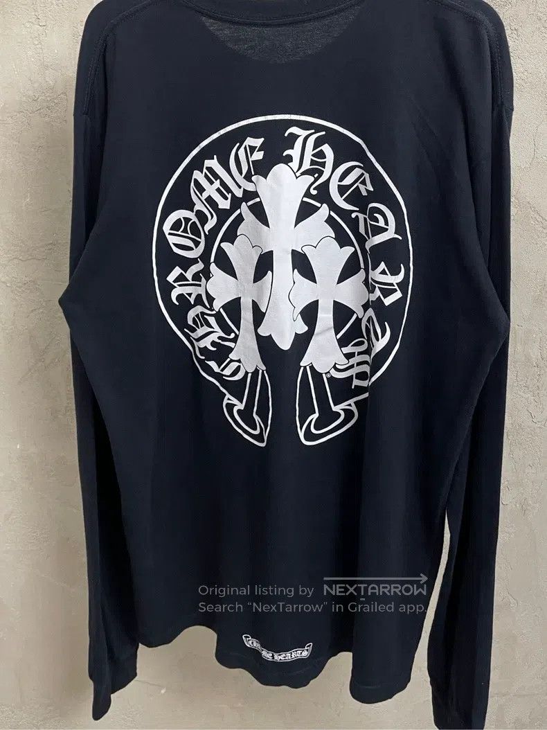 Chrome Hearts CHROME HEARTS Size L Black horseshoe cross long sleeves Size US L / EU 52-54 / 3 - 4 Thumbnail