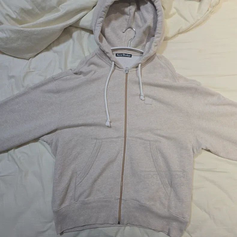 Acne Studios Acne Studios FW21 Zip-Up Hooded Long-Sleeve Pullover Sweat Size S / US 4 / IT 40 - 1 Thumbnail