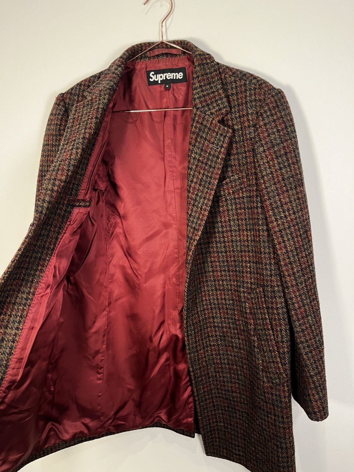 Supreme Wool Overcoat Loro Piana ブラウン　S Supreme x Loro Piana Wool Coat (unisex)