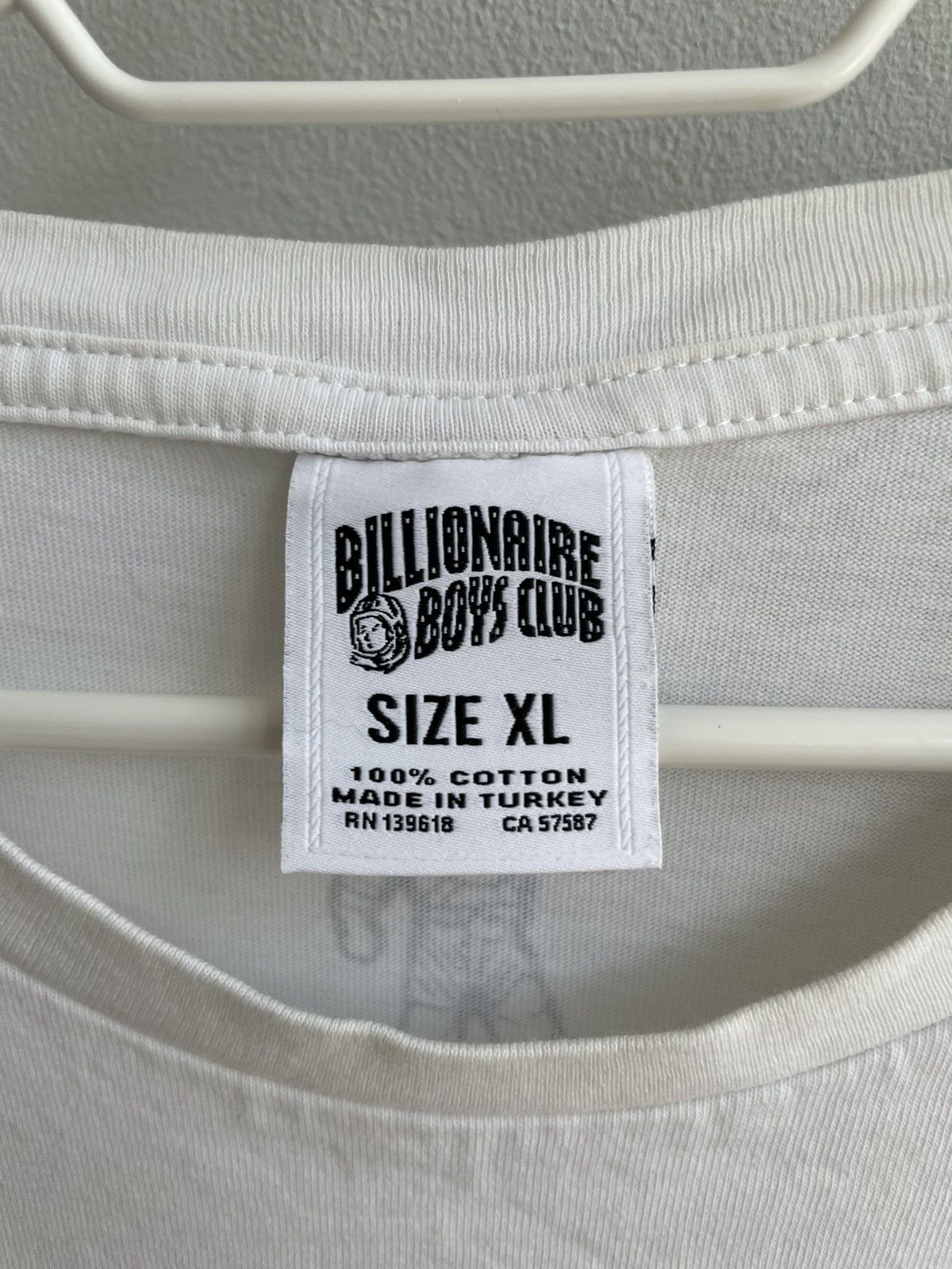 Billionaire Boys Club Billionaire Boys Club BBC Scripted T Shirt Tee White Size XL Size US XL / EU 56 / 4 - 7 Thumbnail