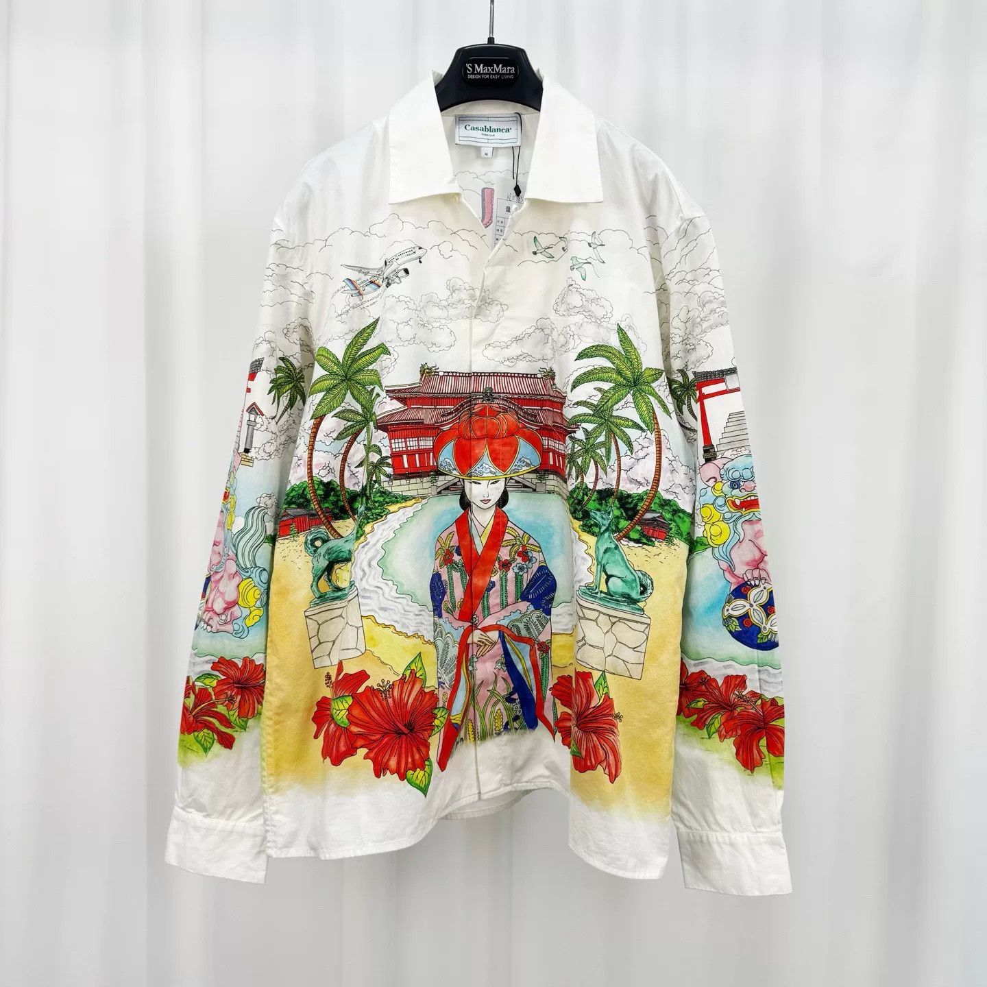 Casablanca Casablanca Kimono Girl Letter Print Shirt Size M / US 6-8 / IT 42-44 - 1 Thumbnail