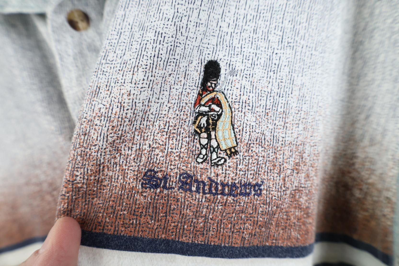 Le Coq Sportif Vintage 90s le coq sportif Course Fish Polo Shirt Cotton Size US XL / EU 56 / 4 - 4 Thumbnail
