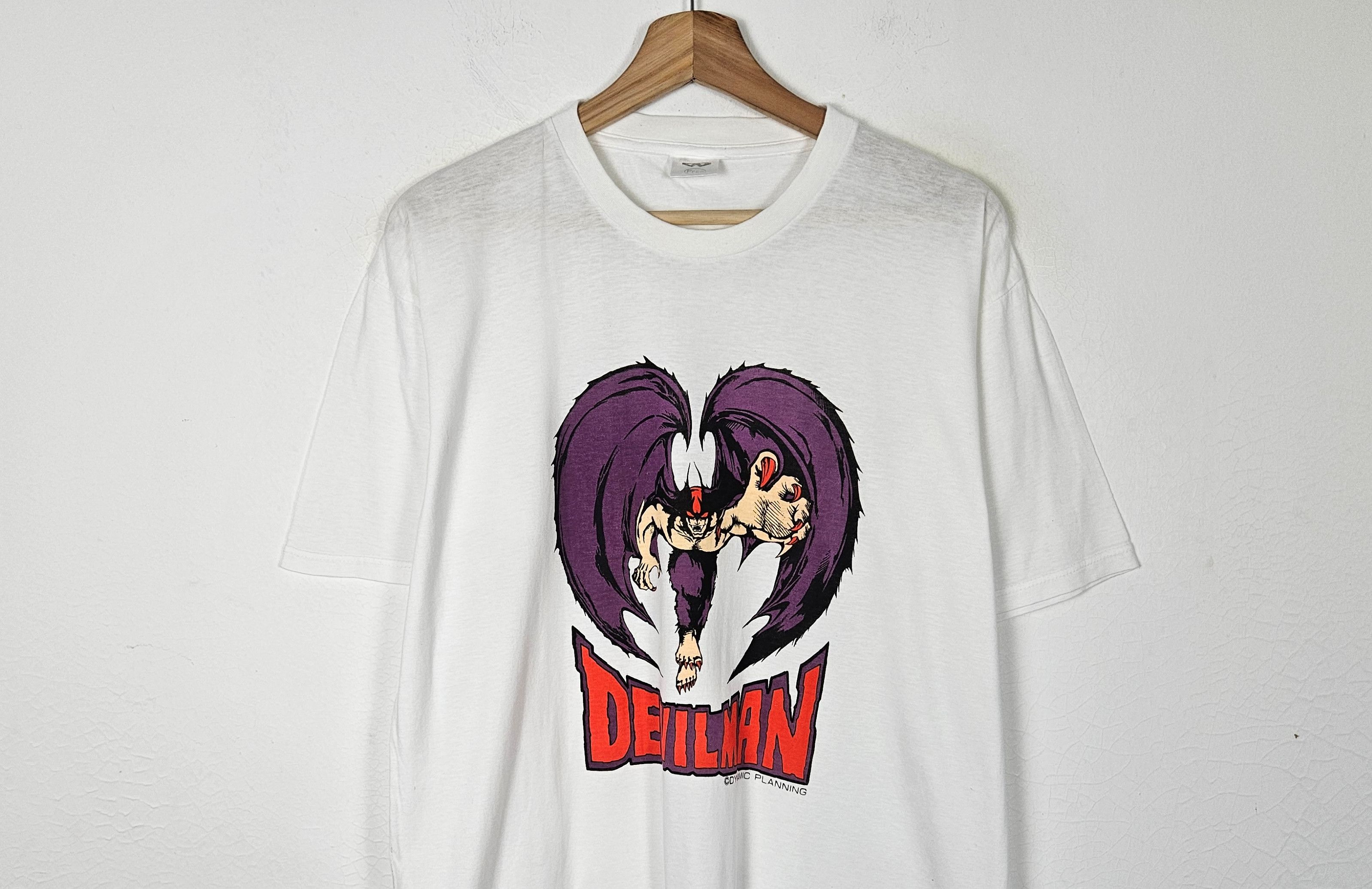 Anime Vintage Devilman 90s Anime Manga shirt Size US L / EU 52-54 / 3 - 2 Thumbnail