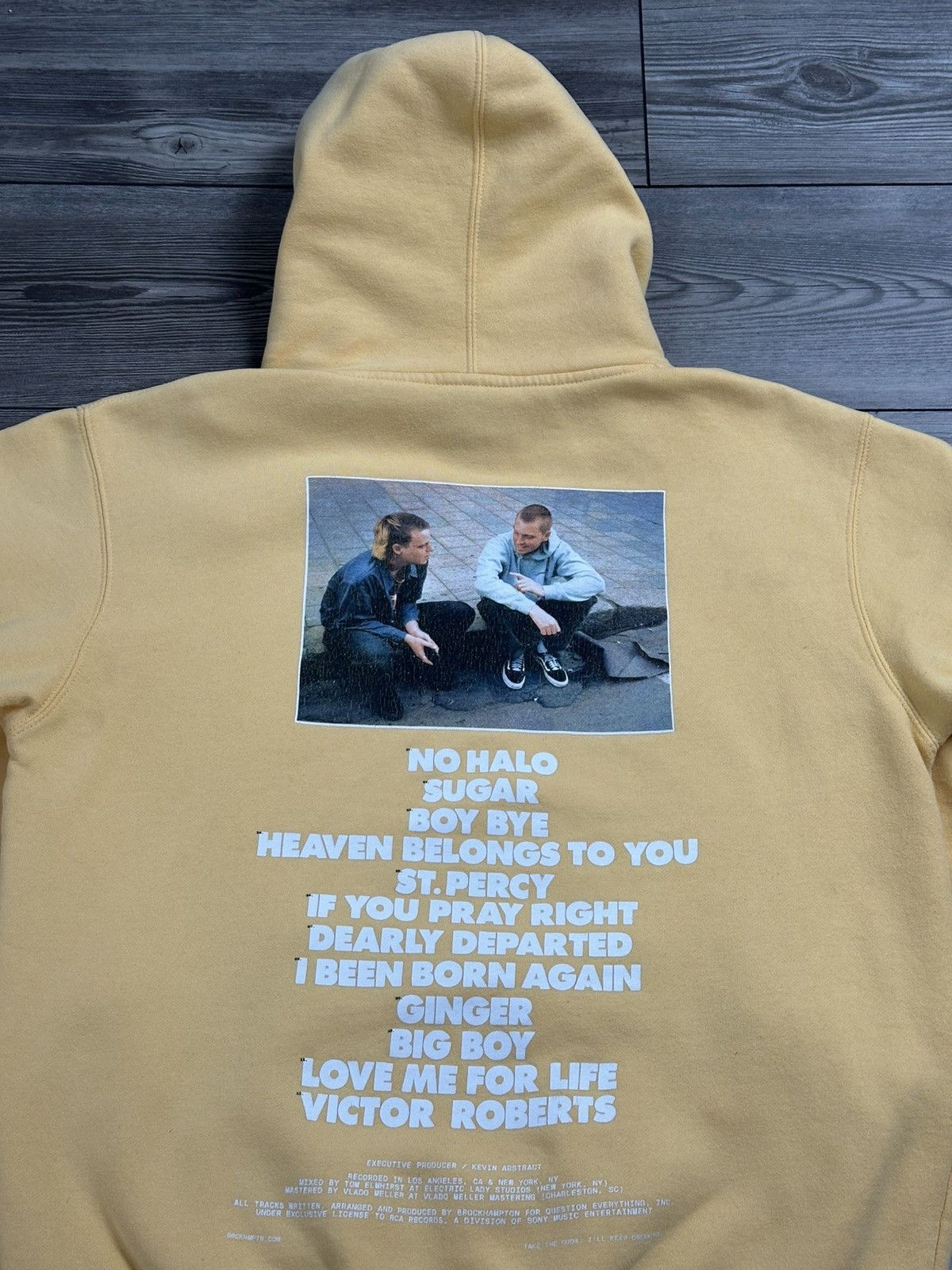 Brockhampton × Rap Tees Brockhampton Ginger Hoodie Size US M / EU 48-50 / 2 - 4 Thumbnail