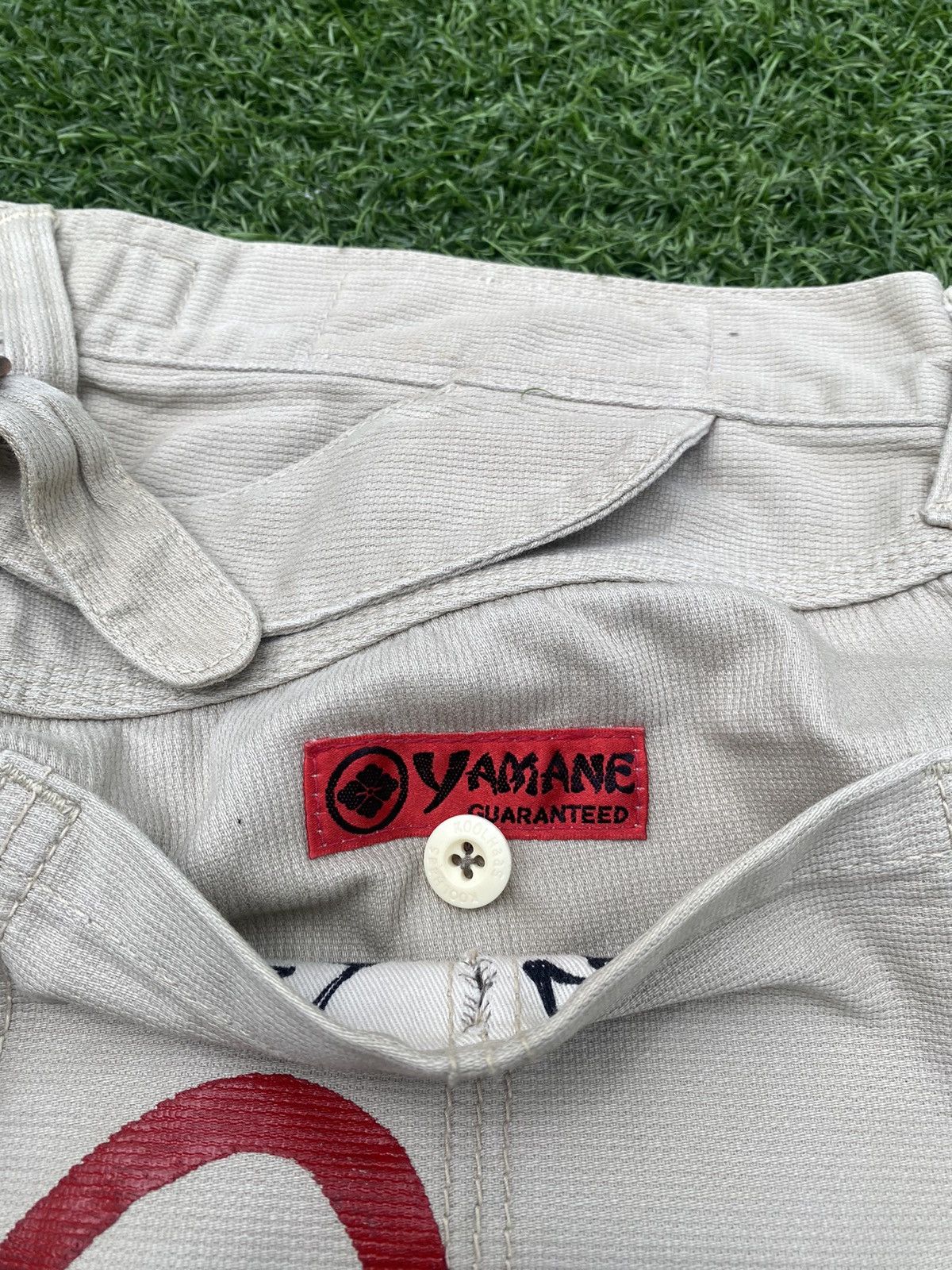 Evisu EVISU YAMANE RED CAT N SEA GULLS LOGO STRAIGHT PANTS Size US 31 - 6 Thumbnail