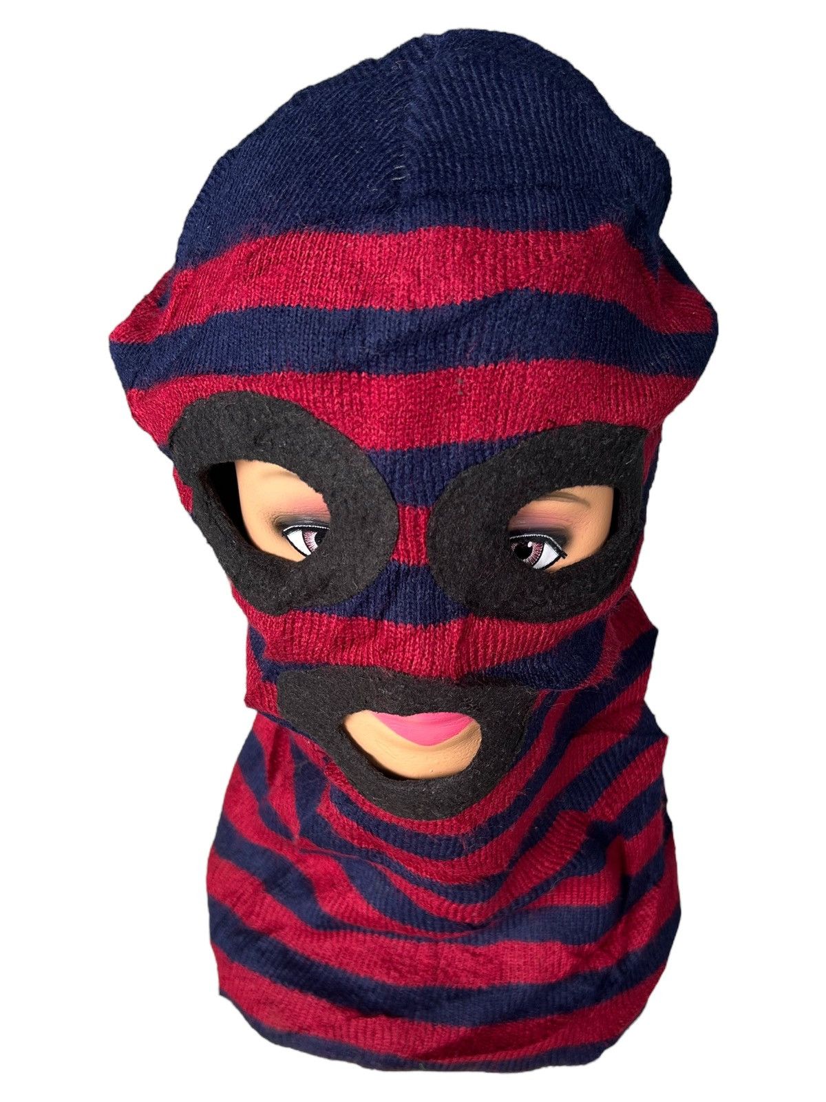 Japanese Brand × Kapital × Vintage Balaclava Masked Stripe Japanese Style Size ONE SIZE - 1 Thumbnail