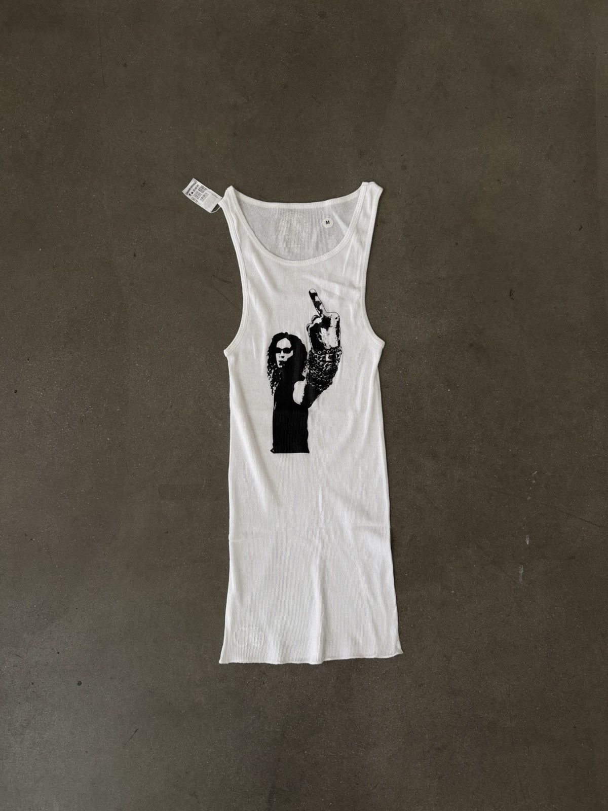 Chrome Hearts Chrome Hearts Richard Stark Middle Finger Tank Top Size US M / EU 48-50 / 2 - 1 Thumbnail