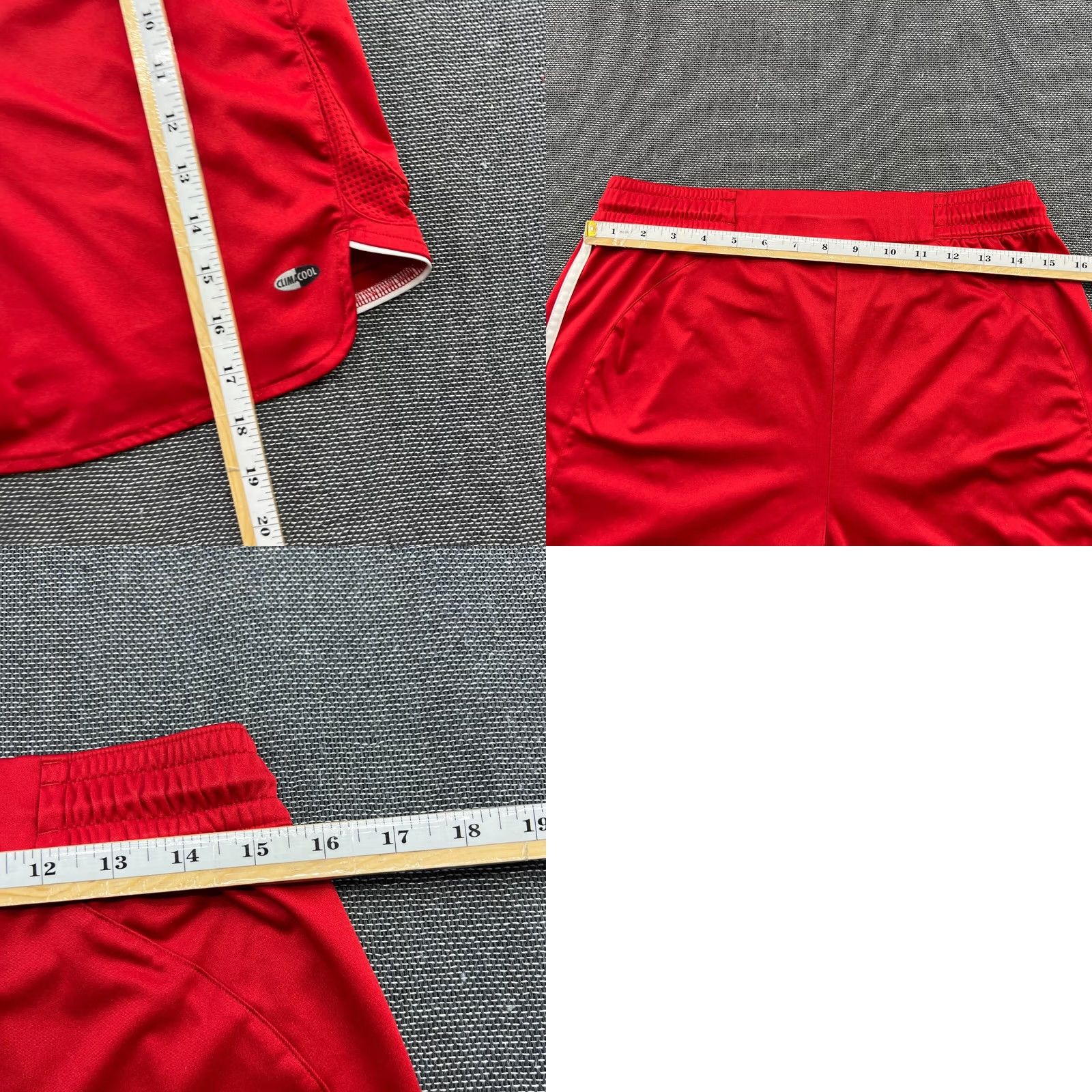 Adidas Adidas Liverpool Home Shorts Men's Medium Red Football Adult Quick Dry Poly polyester Athletic Regular Size US 31 - 8 Thumbnail