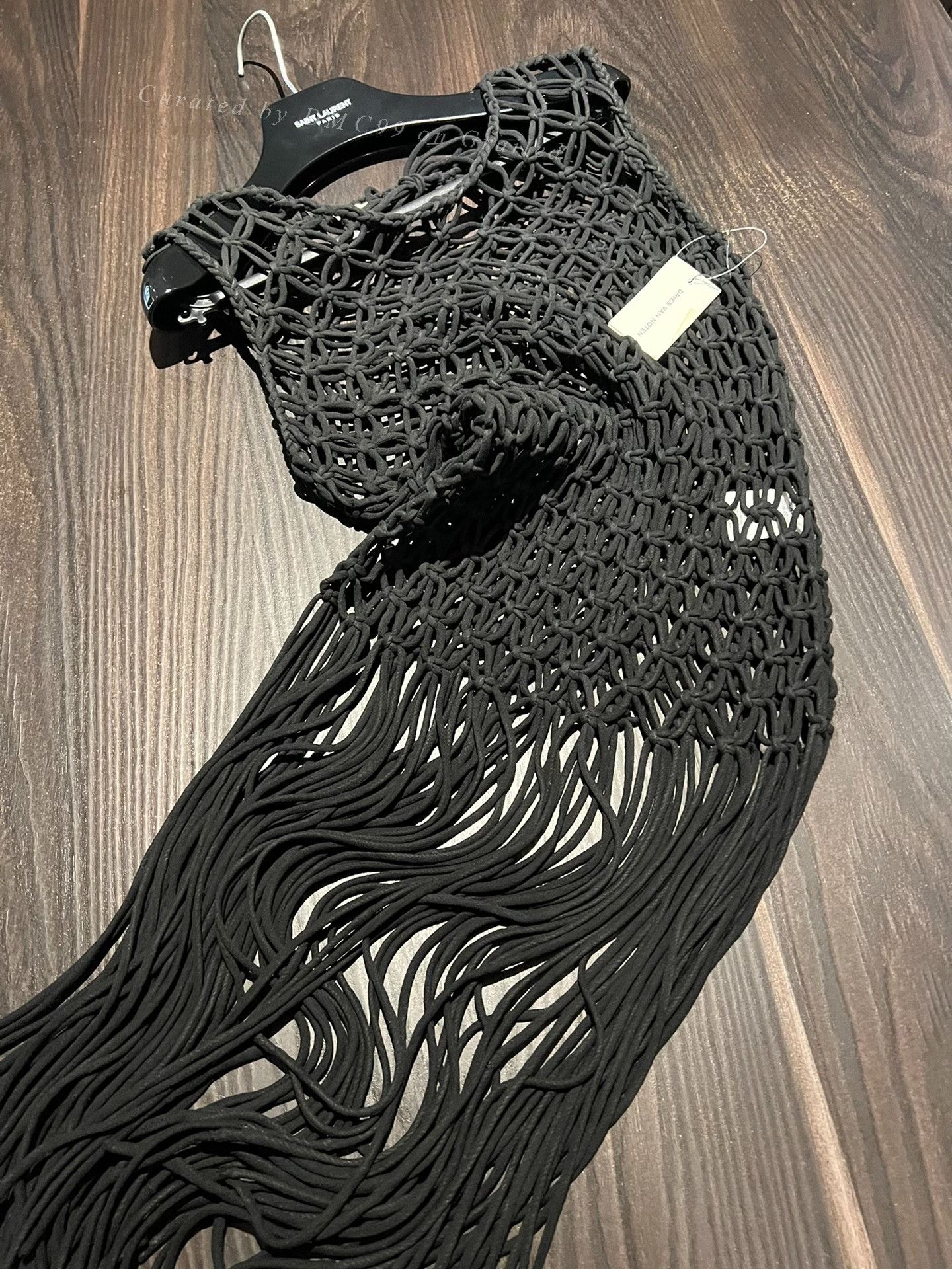 Dries Van Noten Dries Van Noten Women's Woven Tassel Top Size M / US 6-8 / IT 42-44 - 1 Thumbnail