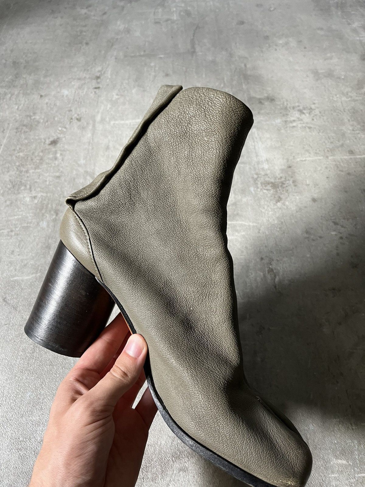 Maison Margiela Maison Margiela Tabi heel leather boots Size US 11 / IT 41 - 16 Thumbnail
