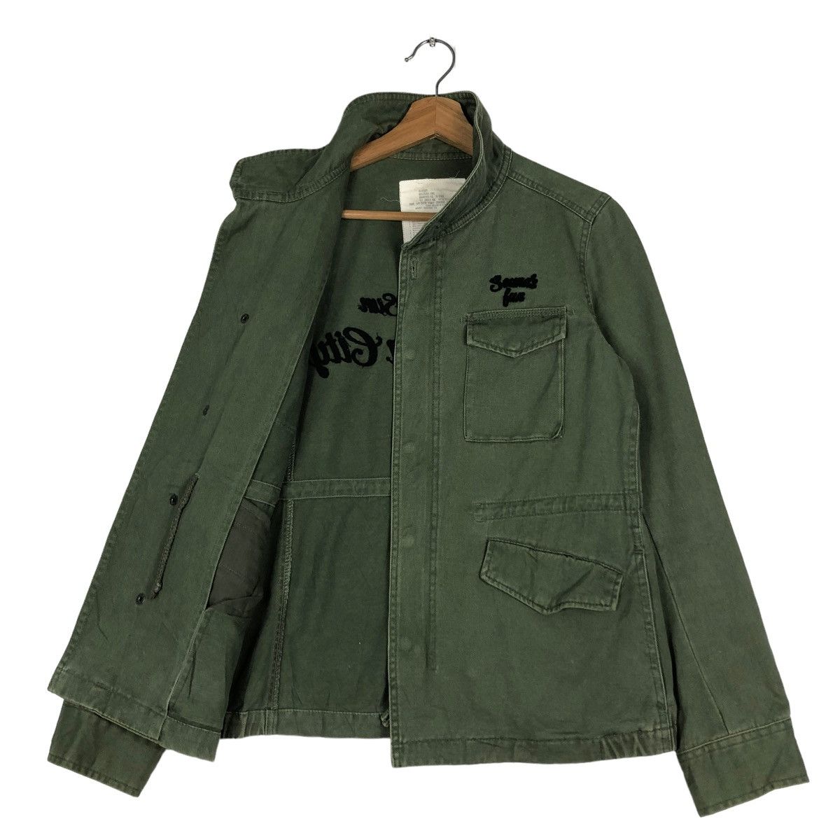 Japanese Brand × Vintage 🔥VINTAGE CARGO JACKET MILITARY MULTI POCKET MOUSSY JAPAN Size US S / EU 44-46 / 1 - 11 Thumbnail