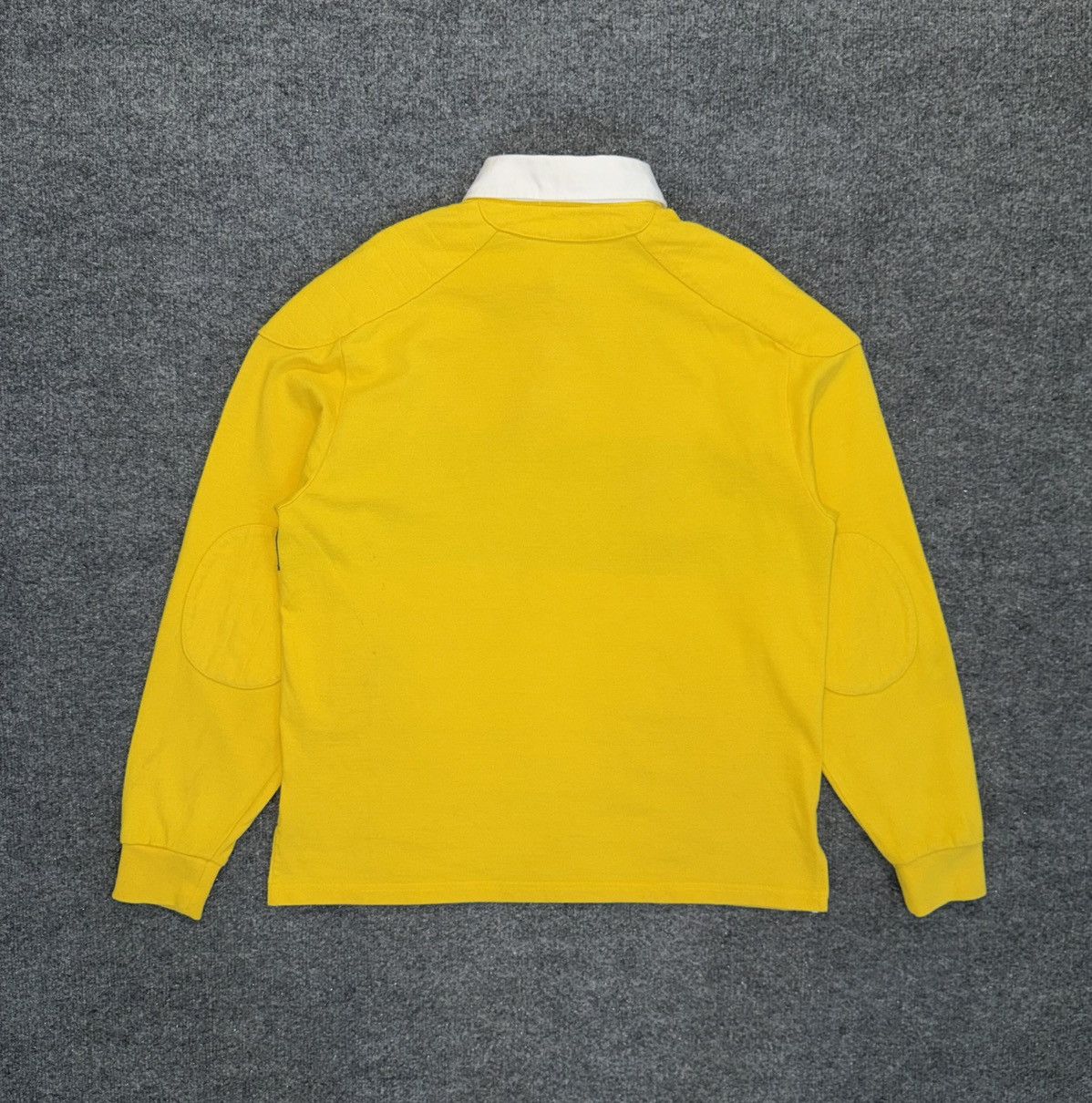 Polo Ralph Lauren Polo Ralph Lauren Yellow Stripe Rugby Shirt L Size US L / EU 52-54 / 3 - 11 Thumbnail