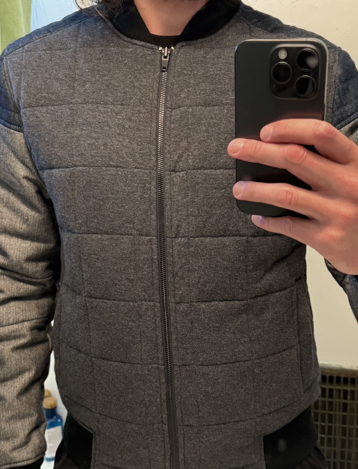 Calvin Klein Calvin Klein Quilted Bomber Jacket Size US M / EU 48-50 / 2 - 4 Thumbnail