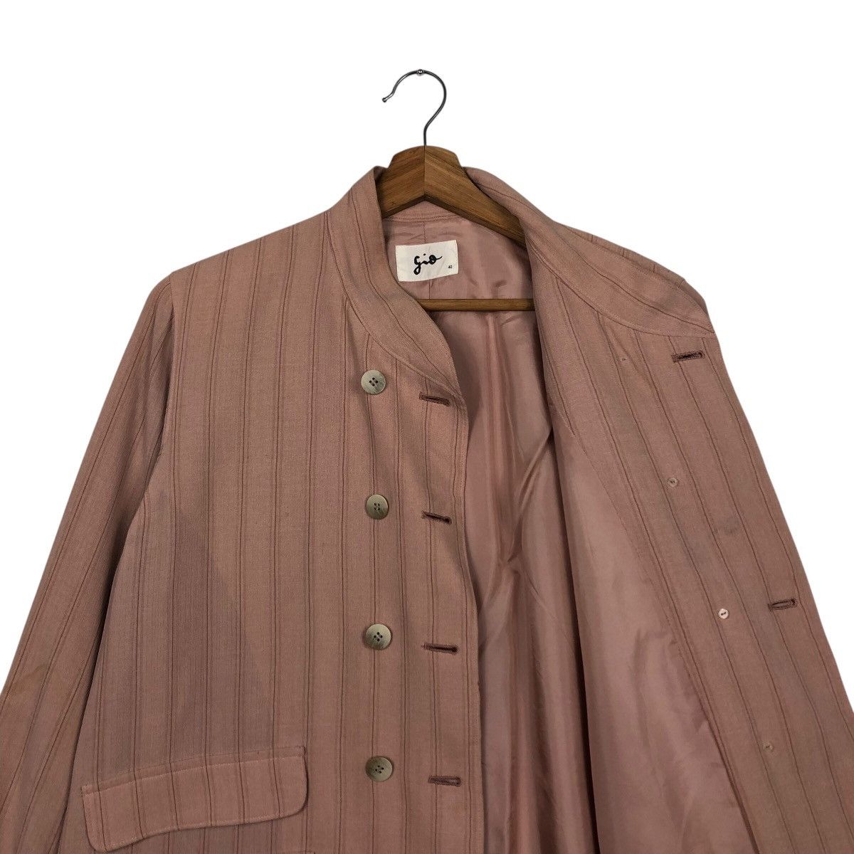 Designer × Japanese Brand 📌Vintage Long Jacket Gio Double Layer Issey Miyake Size US M / EU 48-50 / 2 - 13 Thumbnail
