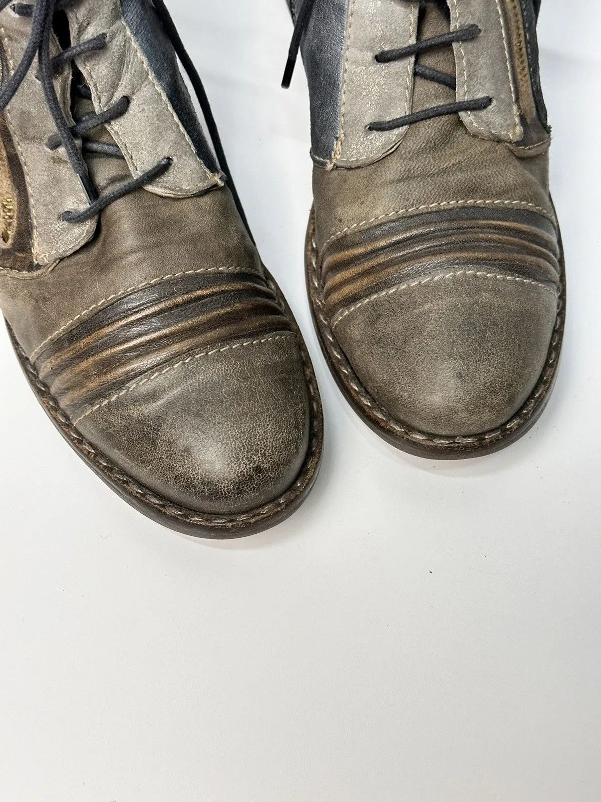 A.S.98 Combat Boots Dolce & Gabbana brown leather Avantgarde AS98 Size US 8 / EU 41 - 8 Thumbnail