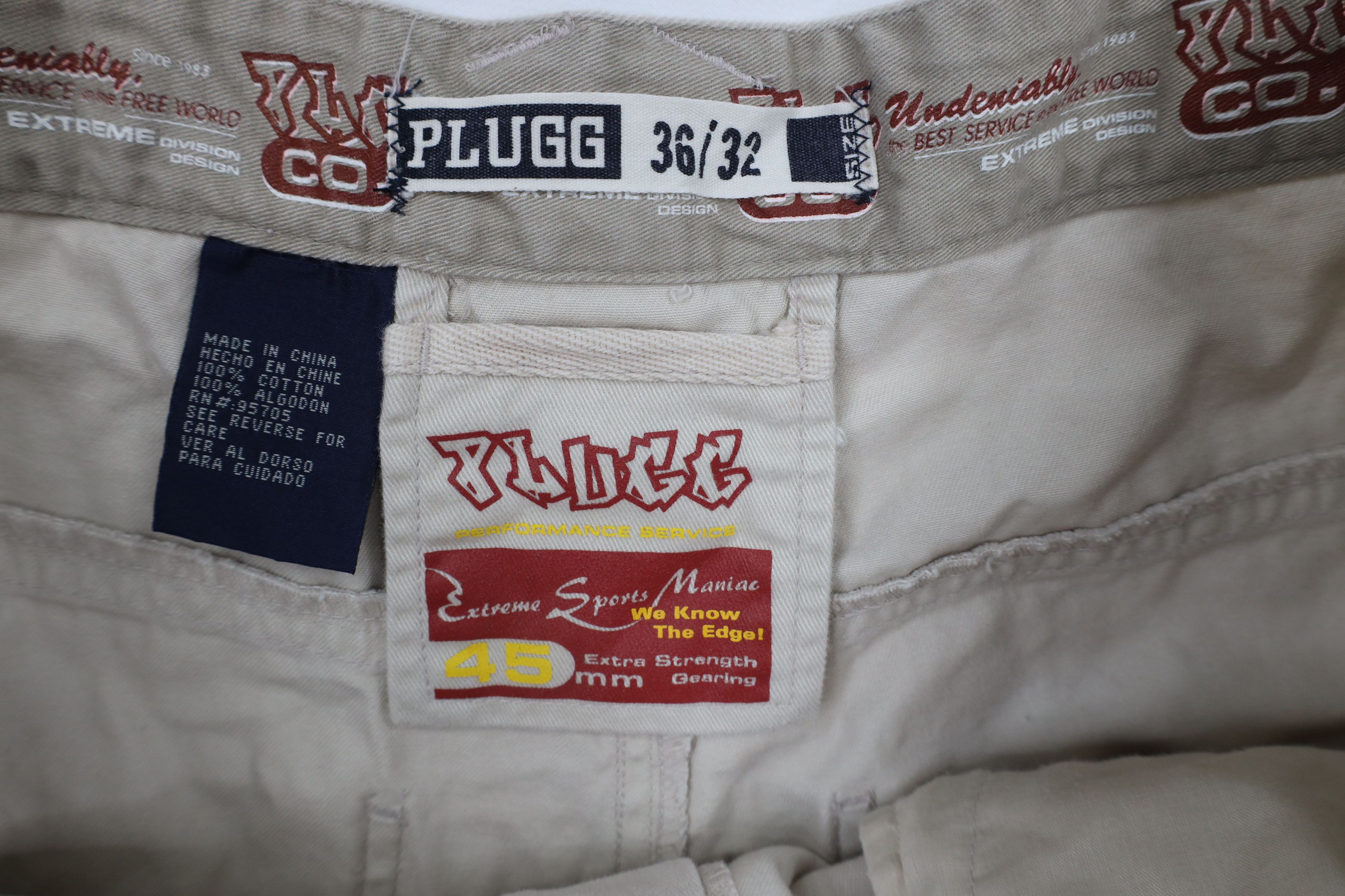 Vintage Vintage Y2K Streetwear Baggy Fit Skateboard Pants Beige Size US 36 / EU 52 - 7 Thumbnail