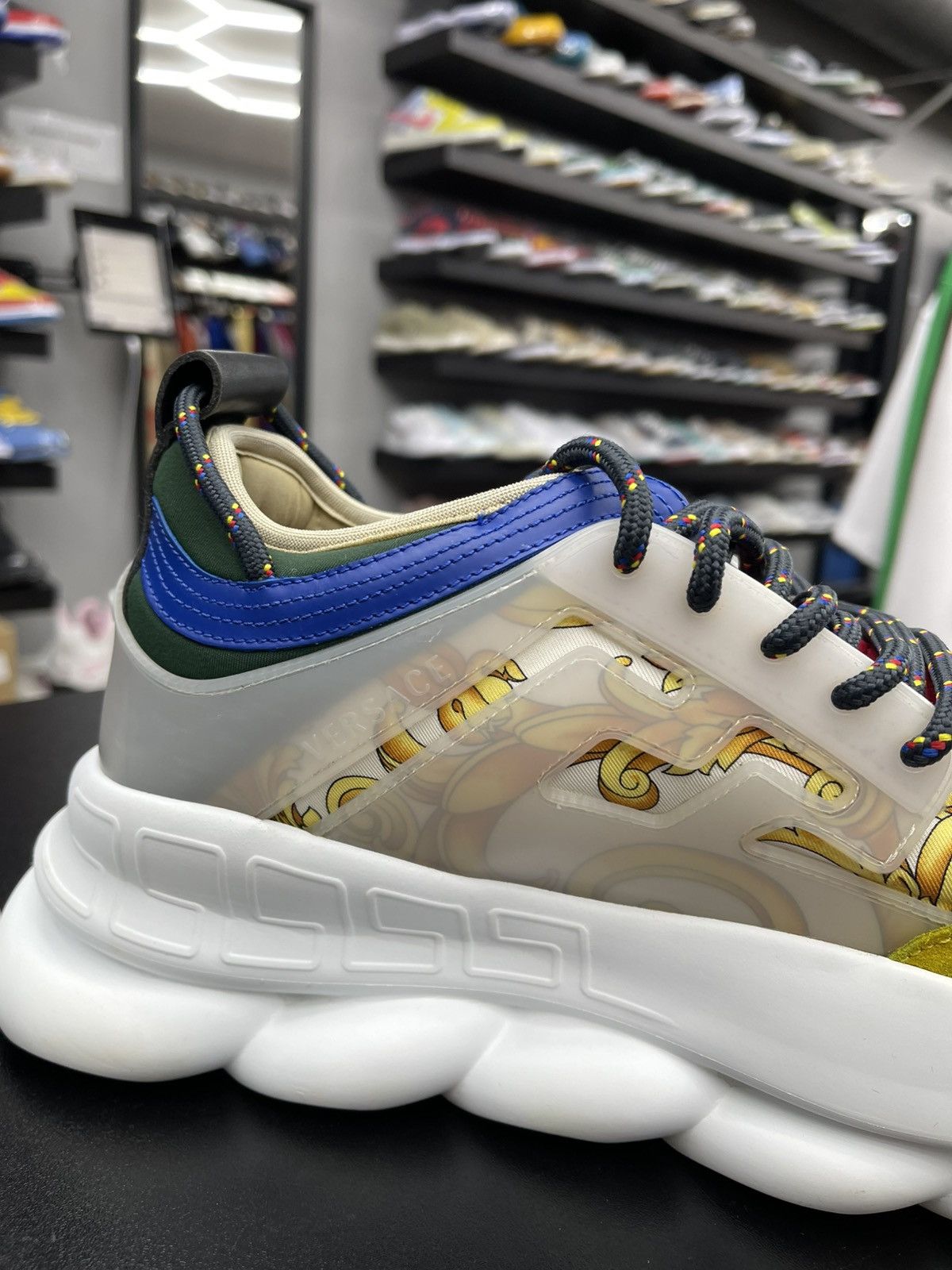 Versace Size 10US/43EU - Versace Chain Reactions Multi Color Size US 10 / EU 43 - 6 Thumbnail