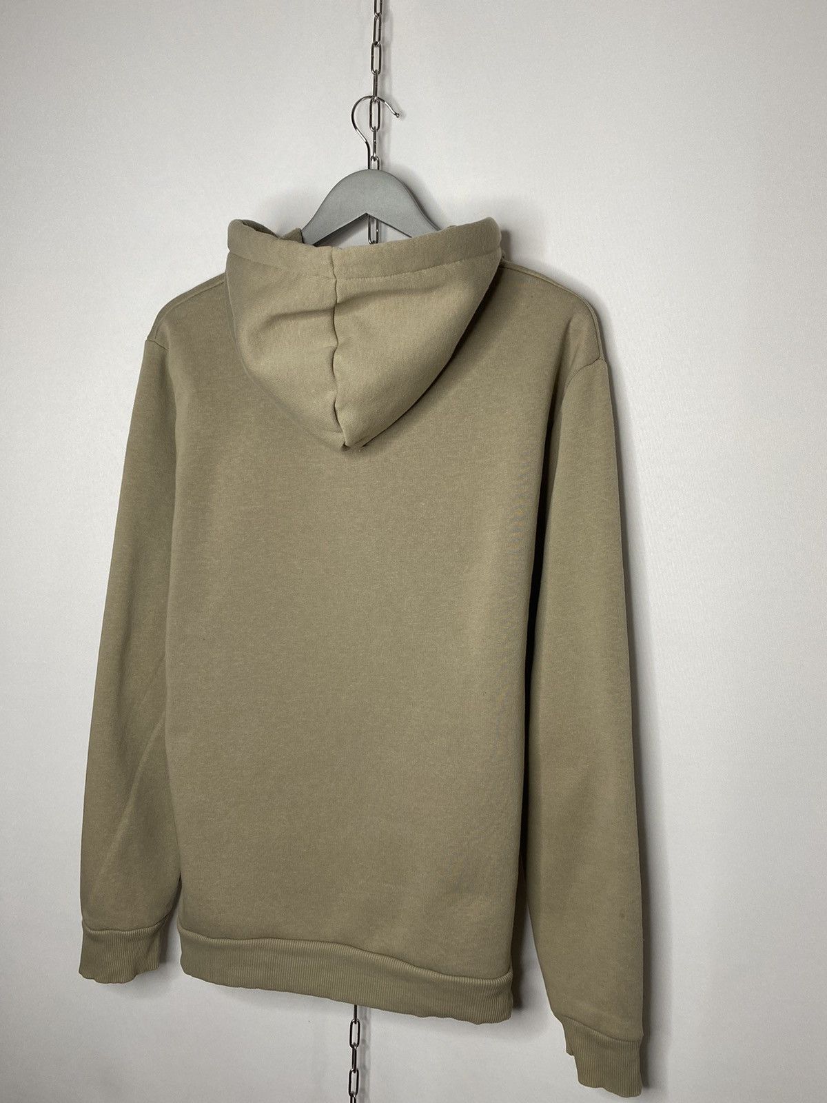 Vintage 🔥Vintage Religion Based Hoodie Pullover Mini Logo Biege🔥 Size US L / EU 52-54 / 3 - 3 Thumbnail