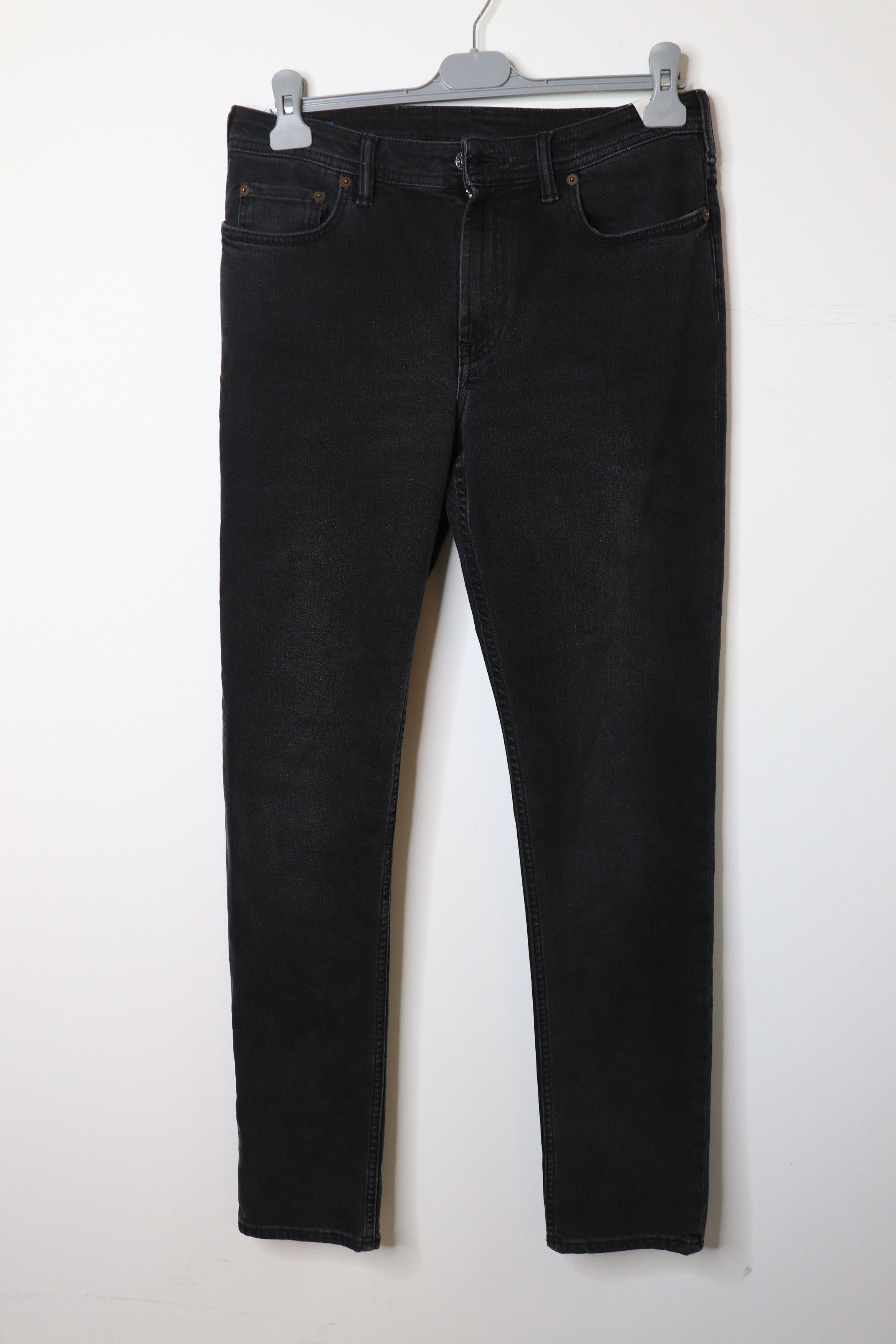 Acne Studios Grey washed jeans - UK 14 Size 42" / US 20 - 1 Thumbnail