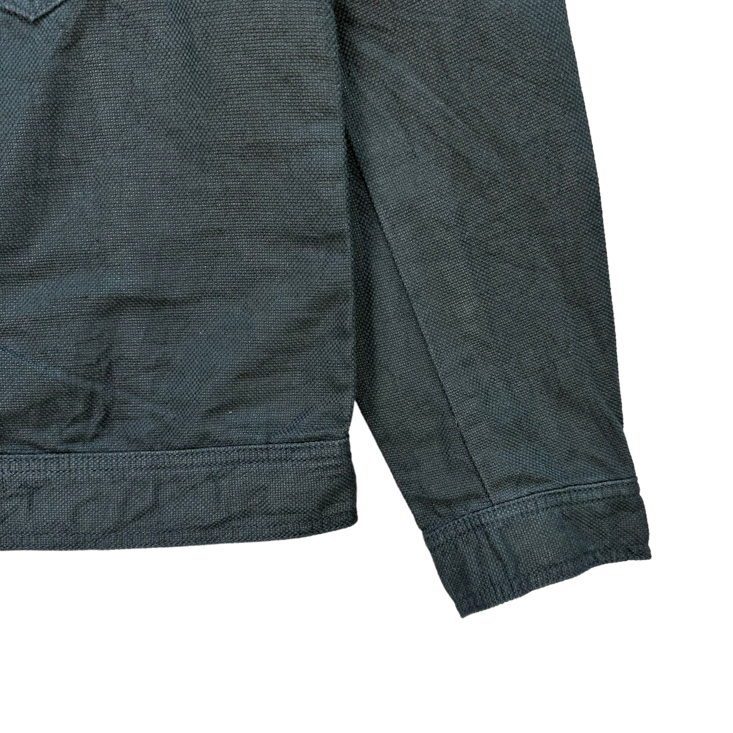 Japanese Brand CUSTOM CULTURE Made in Japan Black Denim Jacket #A4-0093 Size US S / EU 44-46 / 1 - 5 Thumbnail
