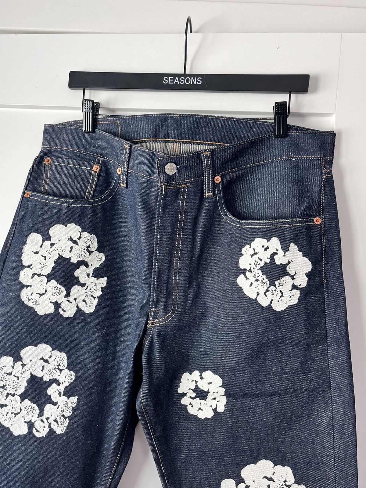 DENIM TEARS DENIM TEARS SELVEDGE DENIM Size US 33 - 2 Thumbnail