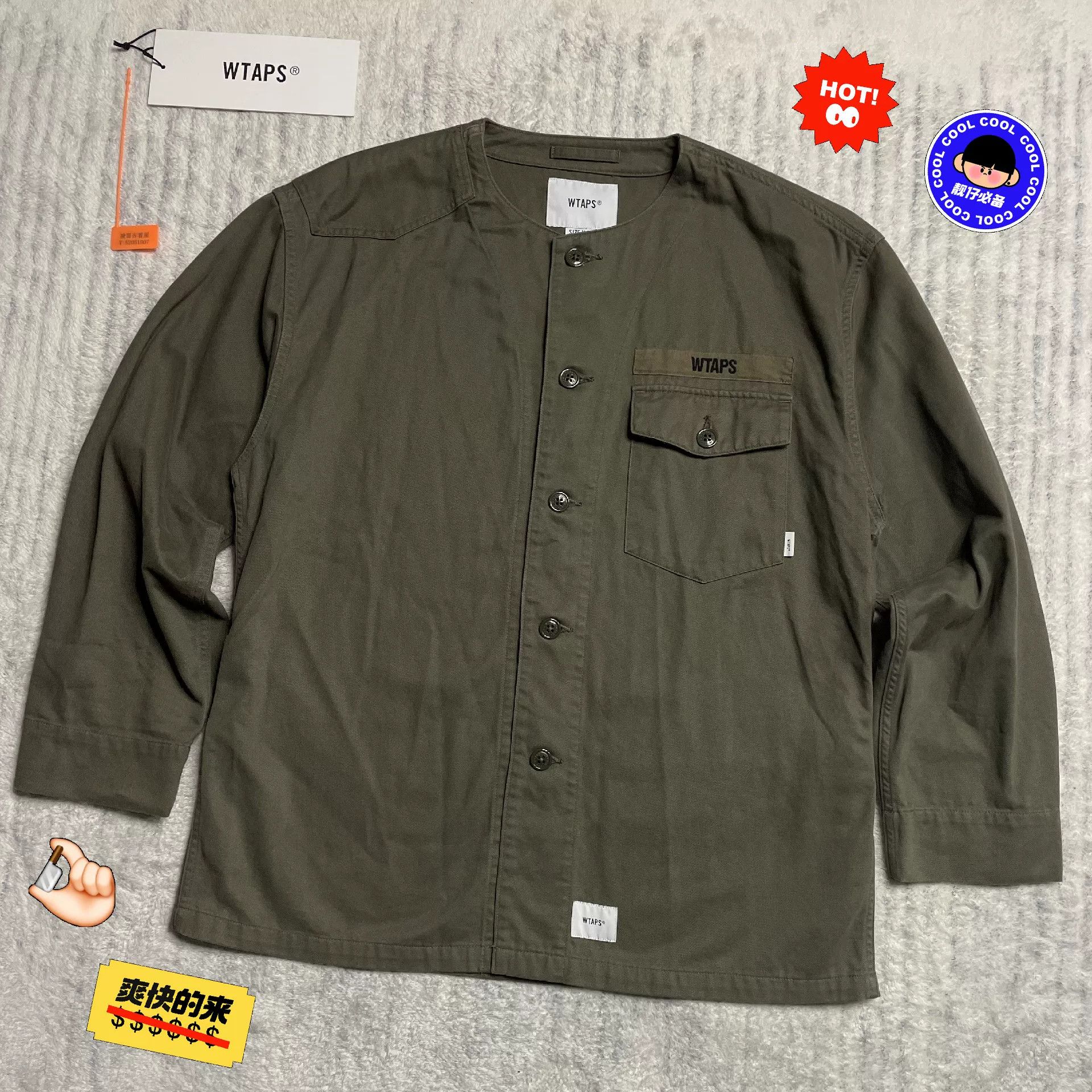 Wtaps Wtaps Multi Long Sleeve Shirt S Men Size US S / EU 44-46 / 1 - 1 Thumbnail