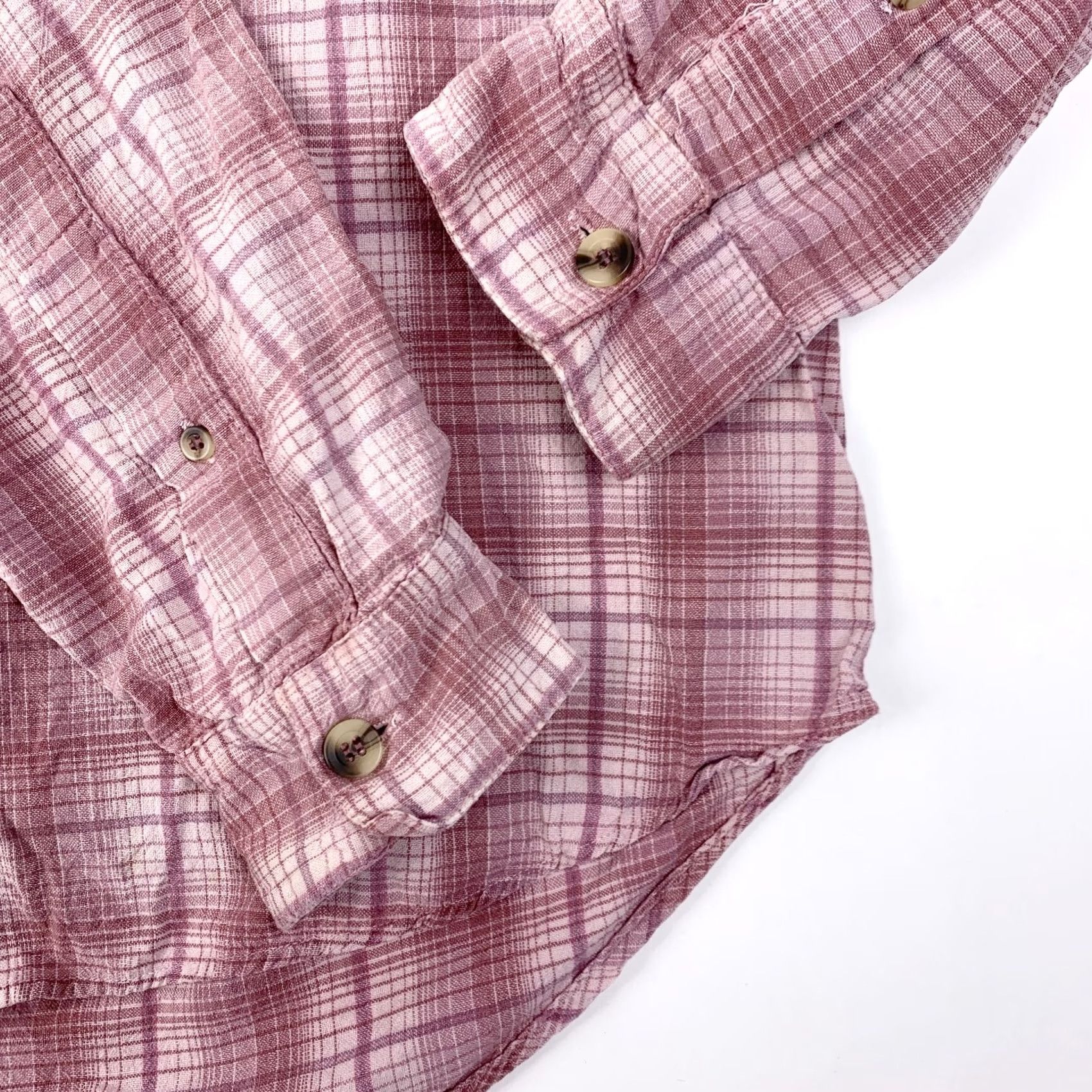 Vintage VINTAGE In Private 90s Purple Plaid Button-Front Long Sleeve Shirt Mens Large Size US L / EU 52-54 / 3 - 2 Thumbnail