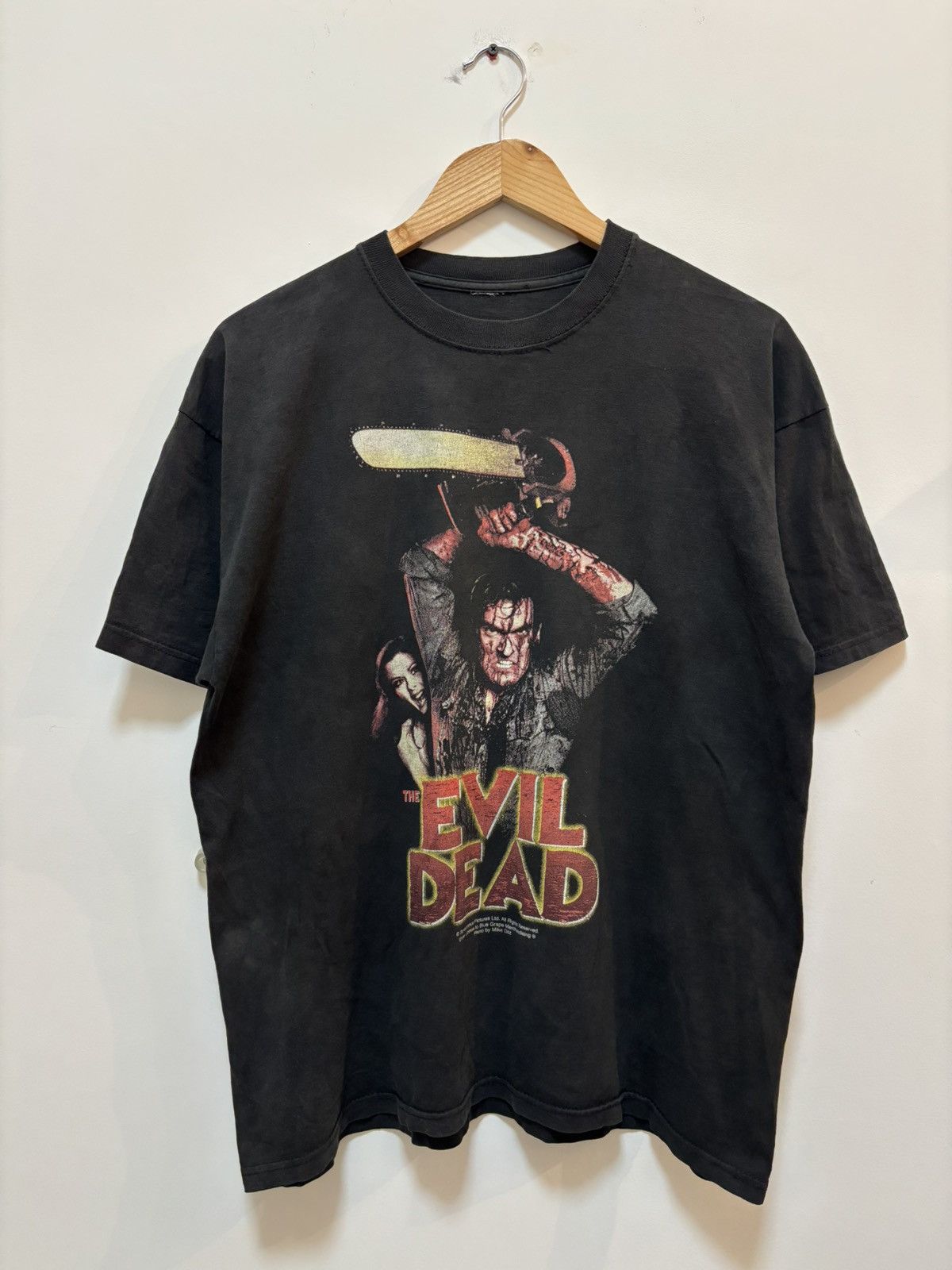 Vintage Vintage 2001 The Evil Dead Horror Movie Promo Tee Size US L / EU 52-54 / 3 - 1 Thumbnail