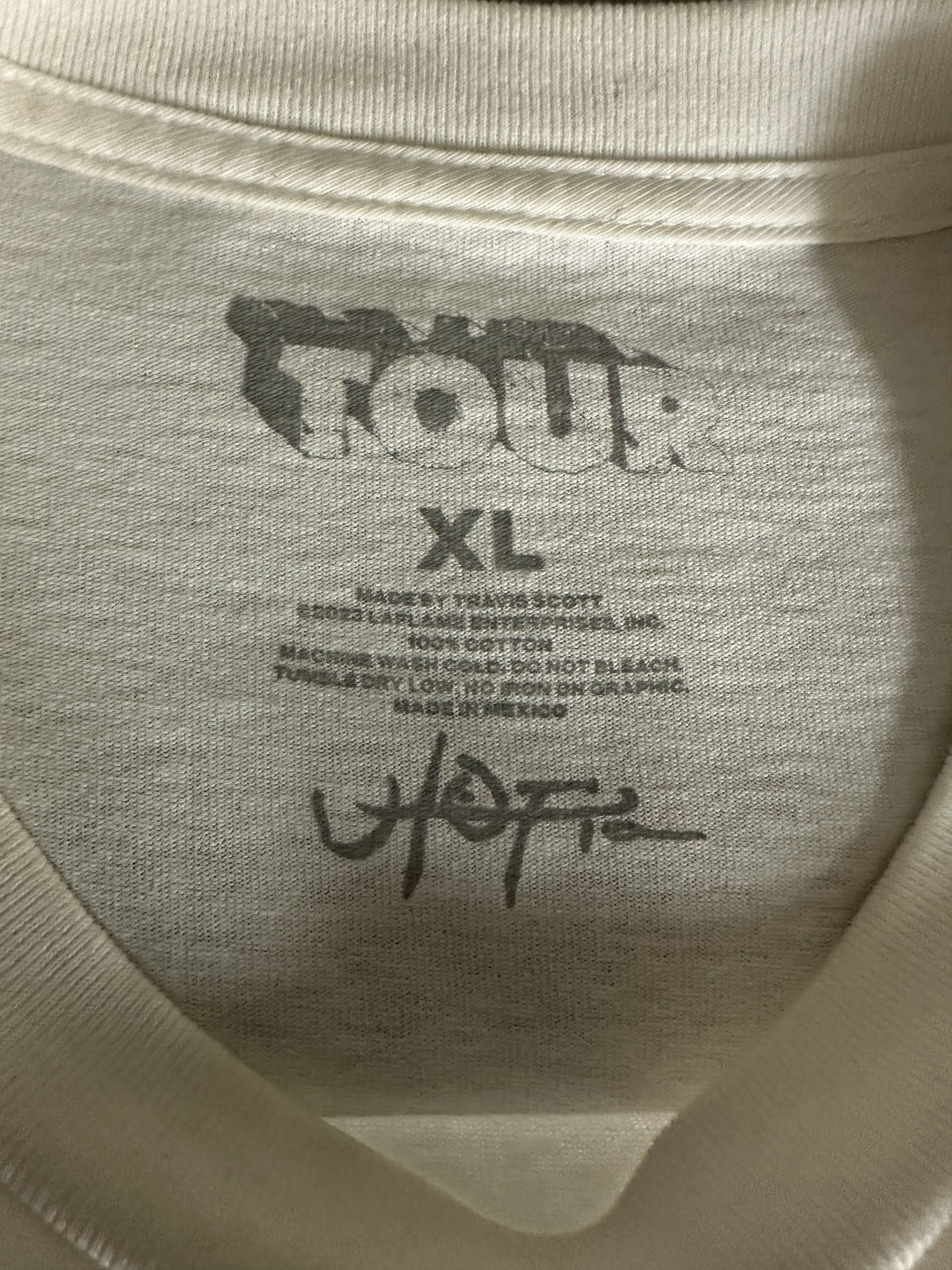 Travis Scott Travis Scott t shirt Size US XL / EU 56 / 4 - 4 Thumbnail