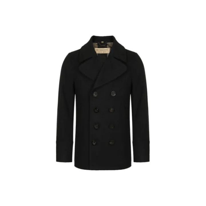 Burberry Burberry Double-Breasted Long Sleeve Coat for Men Size US L / EU 52-54 / 3 - 1 Thumbnail