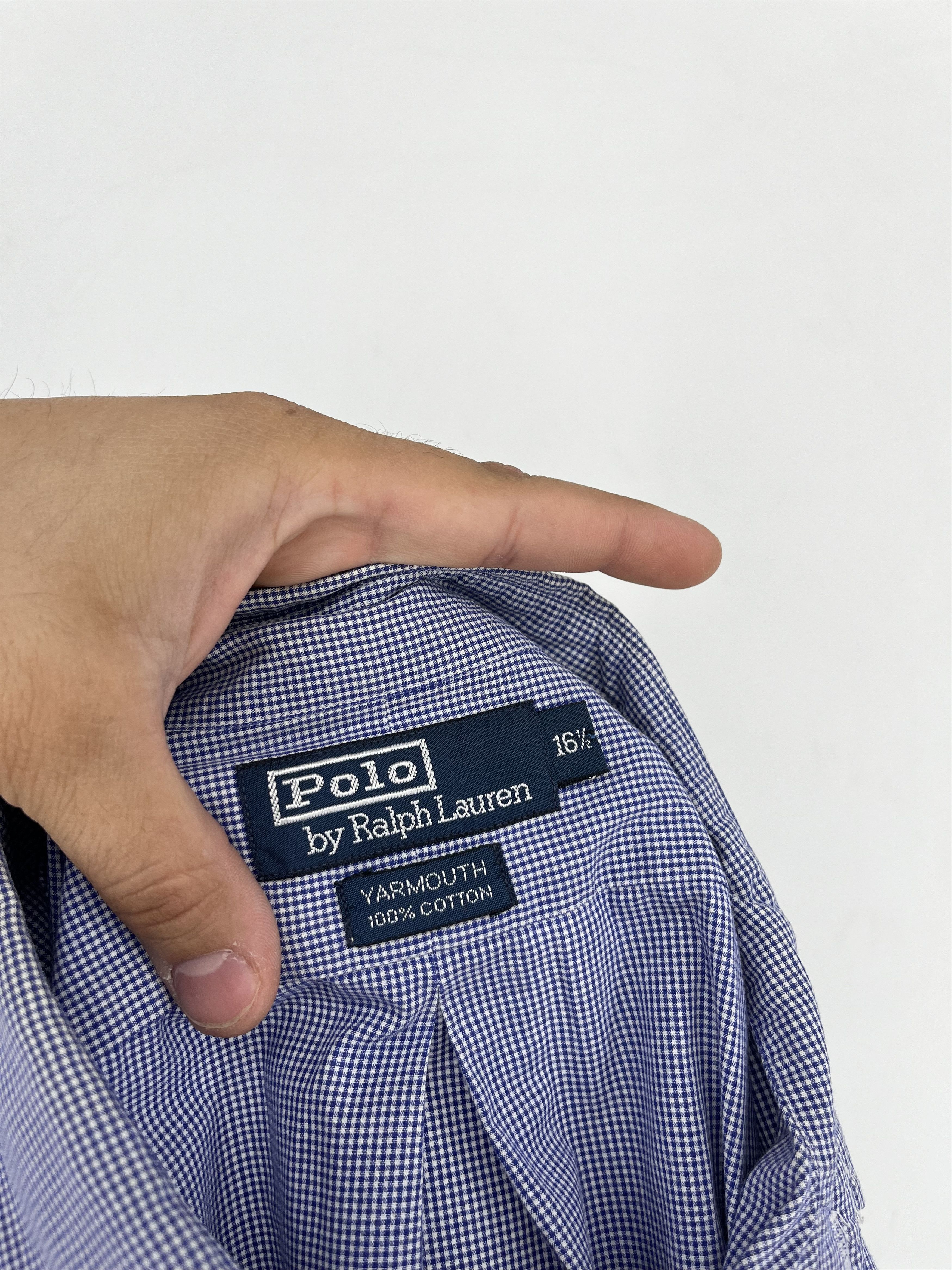 Polo Ralph Lauren Vintage y2k Polo Ralph Lauren Striped Blake Cotton Flannel Size US XXL / EU 58 / 5 - 10 Thumbnail
