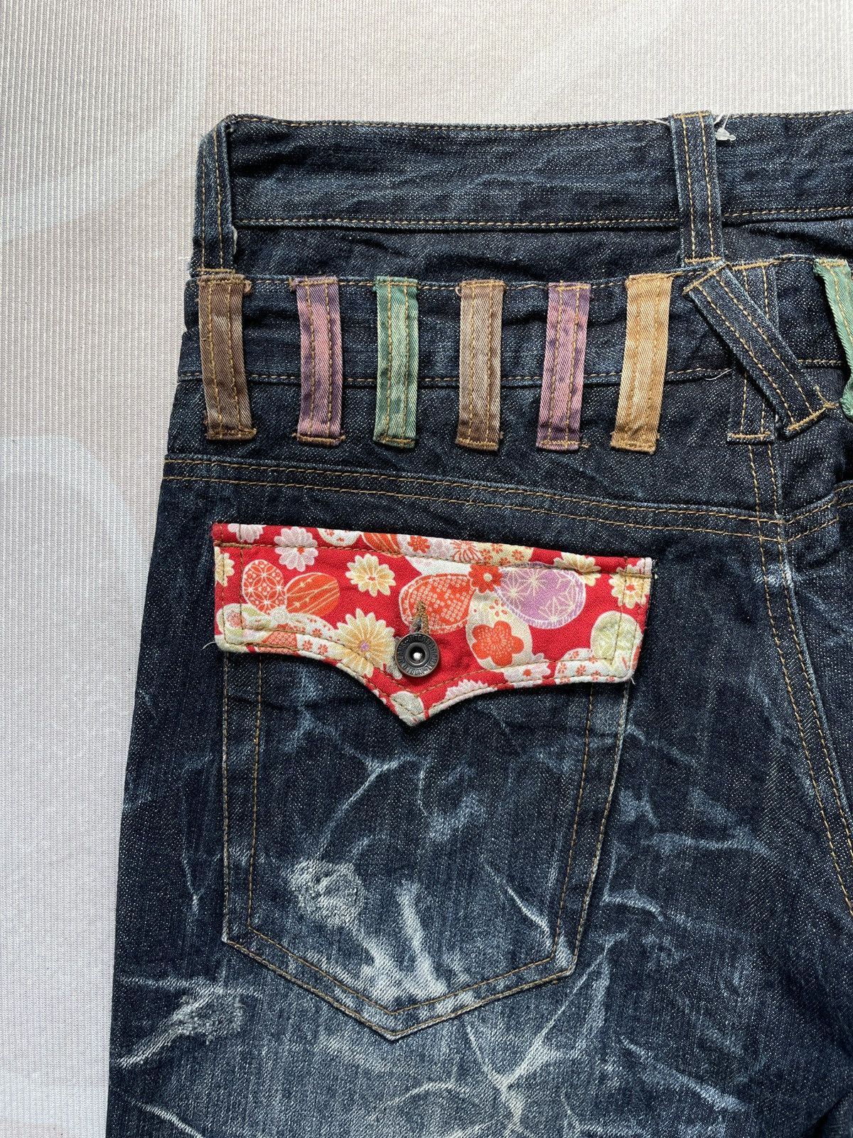 Japanese Brand × Tornado Mart Nylaus Double Waist Design Like Tornado Mart (P88) Size US 31 - 8 Thumbnail