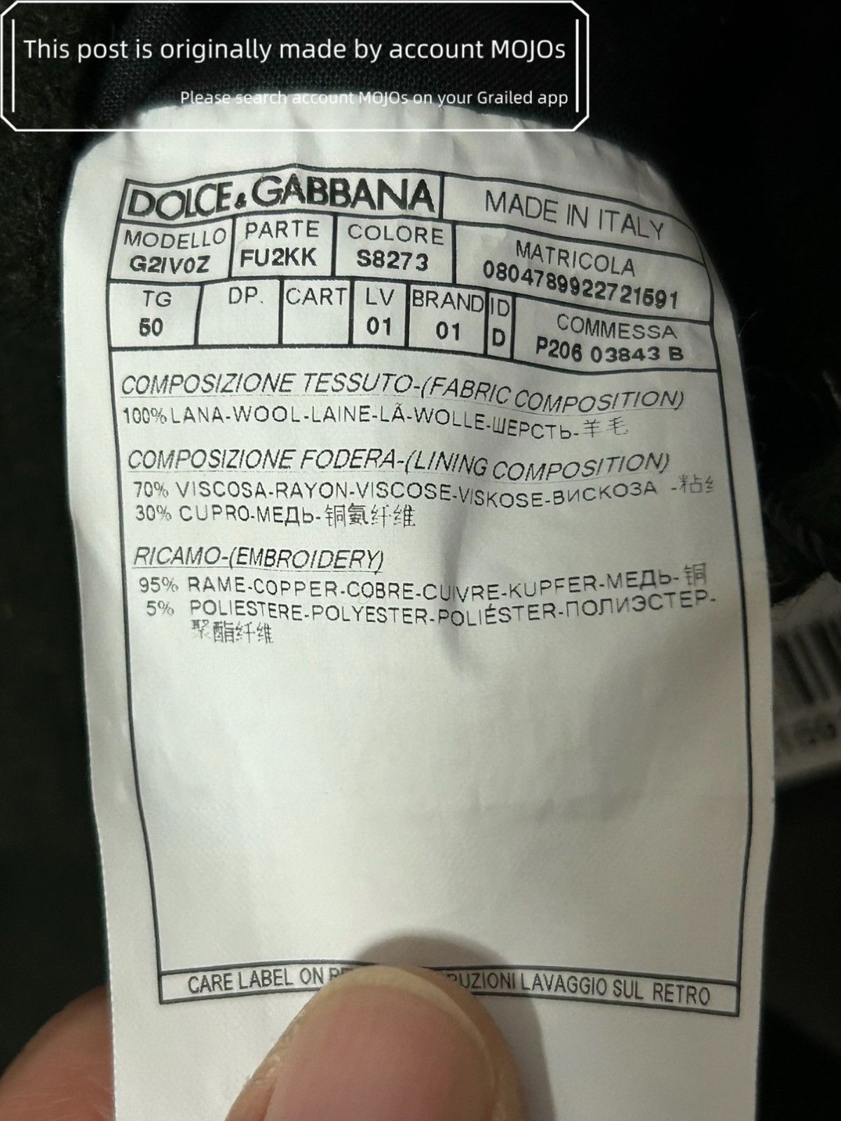 Dolce & Gabbana Sz 50 Dolce & Gabbana Royal Patch Wool Blazer mojos2147 Size US M / EU 48-50 / 2 - 7 Thumbnail