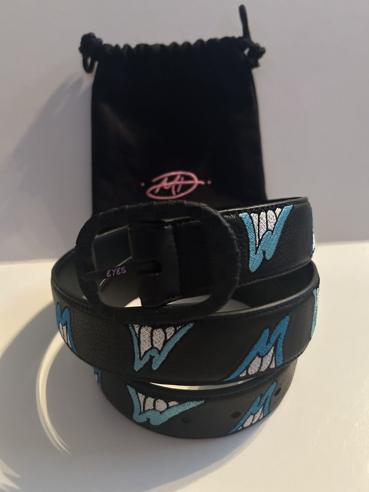 Matty Boy Matty Boy Anti Promo Blue Chomper Belt Size 38 Size 38 - 1 Thumbnail