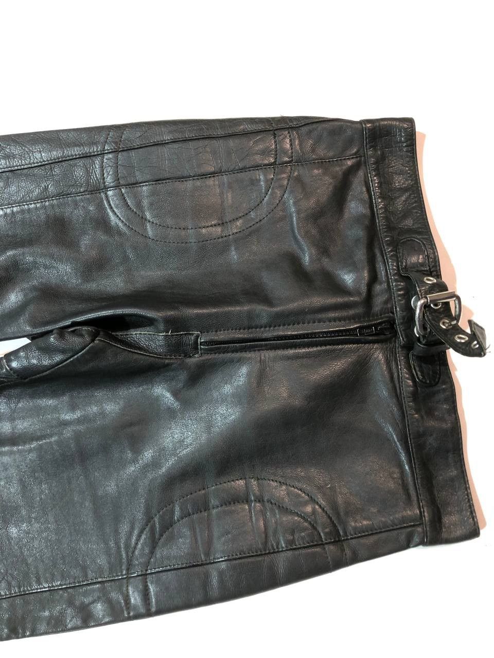 Genuine Leather Vintage Leather Moto Biker Pants Size US 30 / EU 46 - 5 Thumbnail