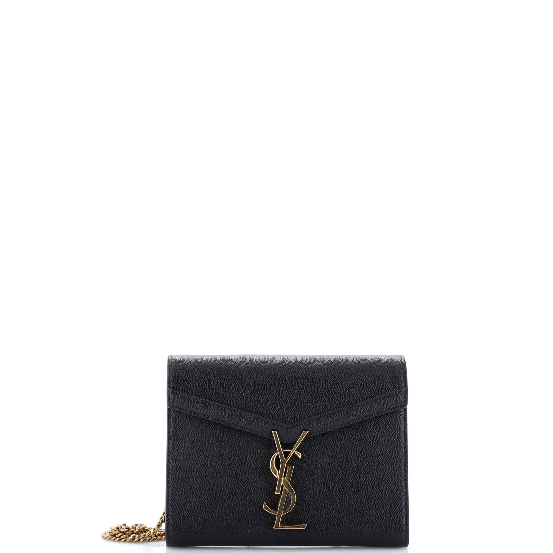 Saint Laurent Paris Cassandra Chain Wallet Size ONE SIZE - 1 Thumbnail
