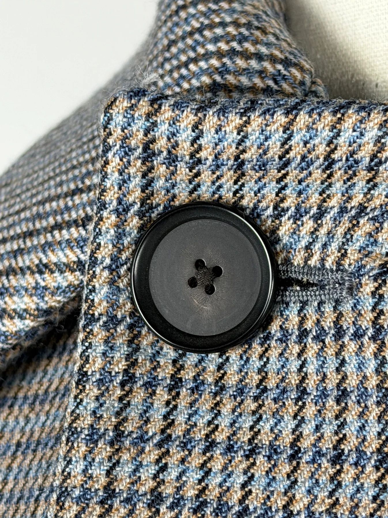 Auralee Double Face Check Soutien Collar Coat Size US XL / EU 56 / 4 - 5 Thumbnail
