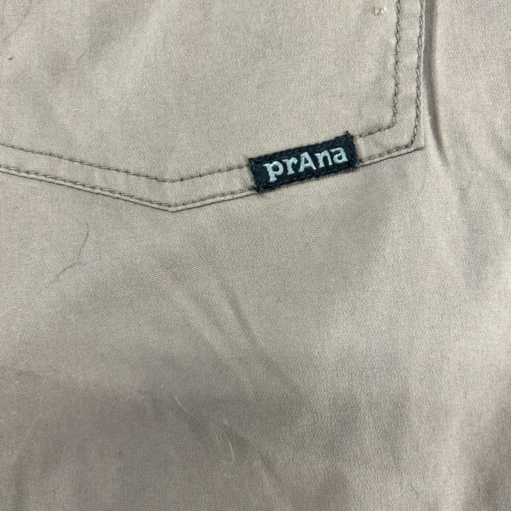 Prana prAna Pants Mens 36x30 Brown Slim Fit Straight Outdoor Hiking Stretch Cotton Denim 5-Pocket Chino Seasonal Men Size US 36 / EU 52 - 3 Thumbnail