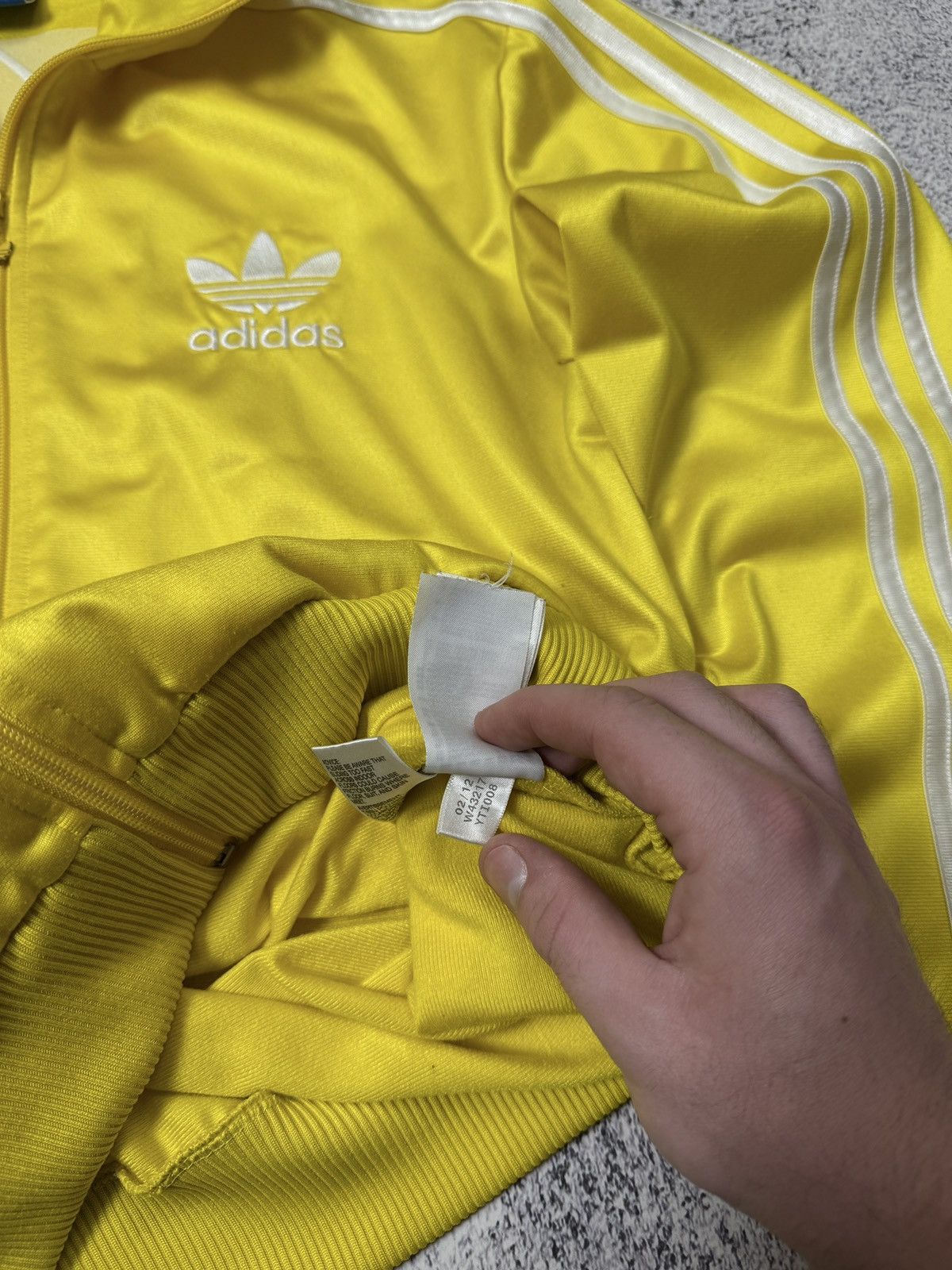 Adidas Adidas Originals Chile 62 Yellow Firebird Track Jacket Size US S / EU 44-46 / 1 - 9 Thumbnail