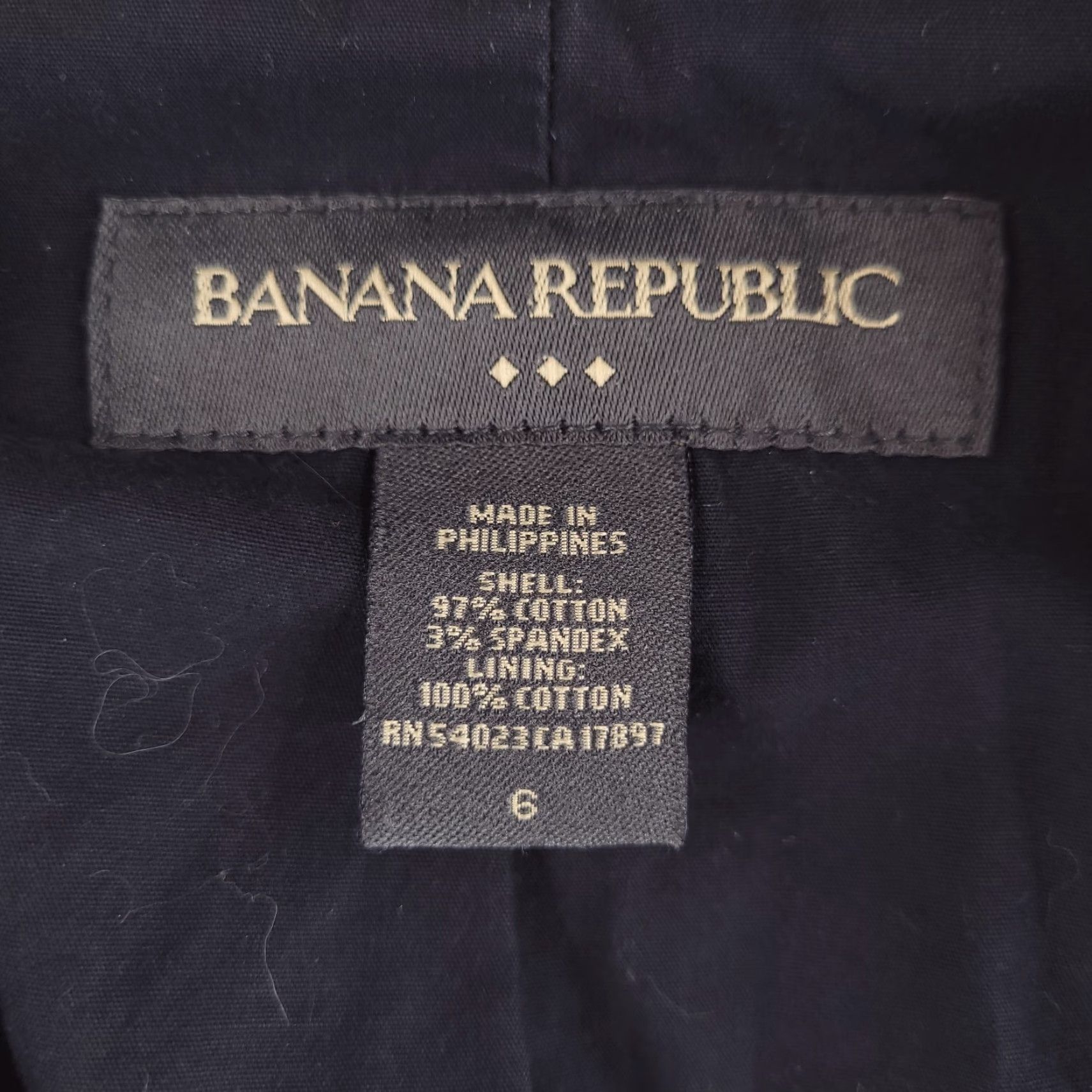Banana Republic Banana Republic Jacket Womens Small Black Pea Coat Military Size S / US 4 / IT 40 - 3 Thumbnail