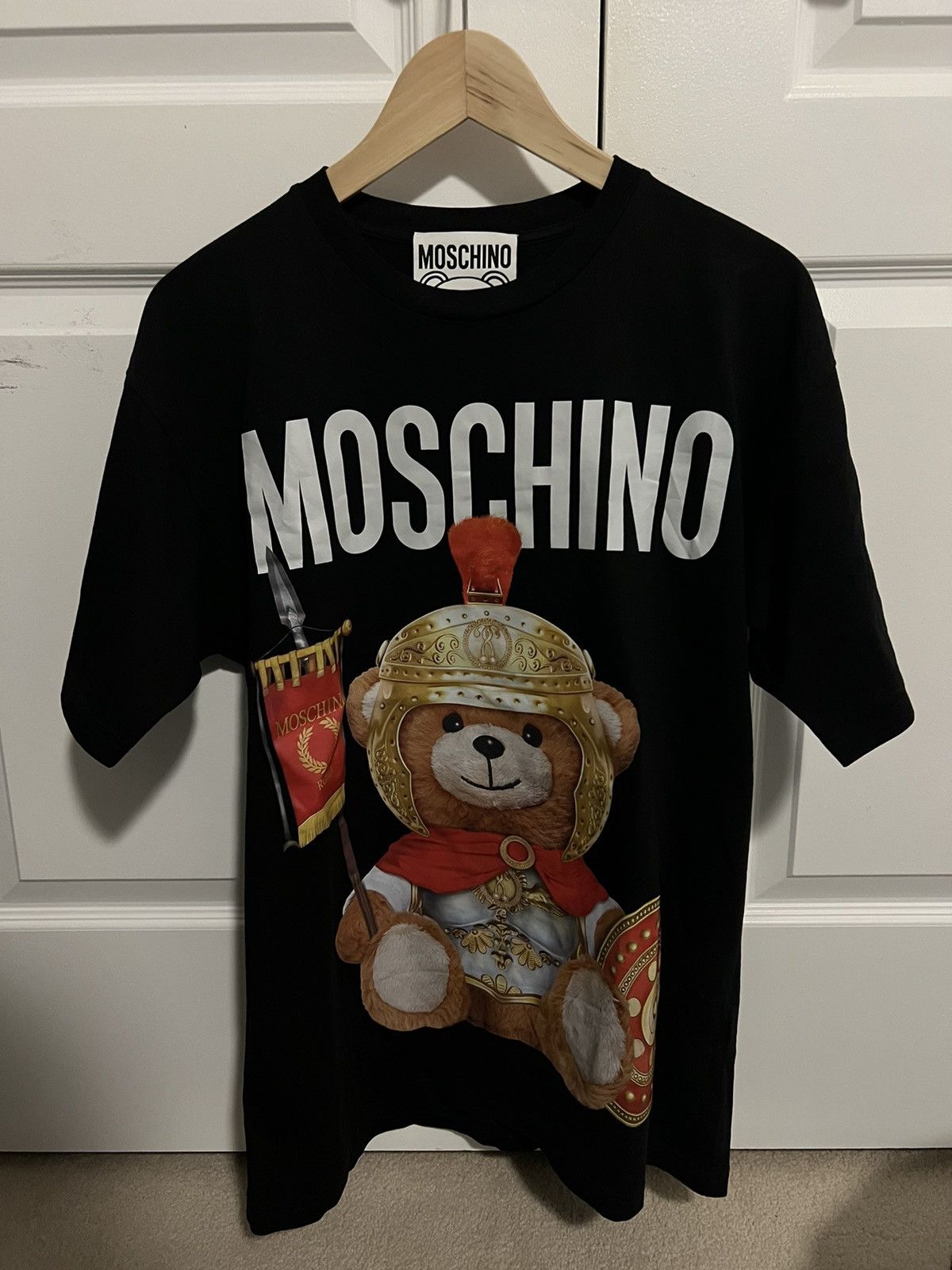 Moschino Moschino Teddy Bear Tshirt Size US S / EU 44-46 / 1 - 1 Thumbnail