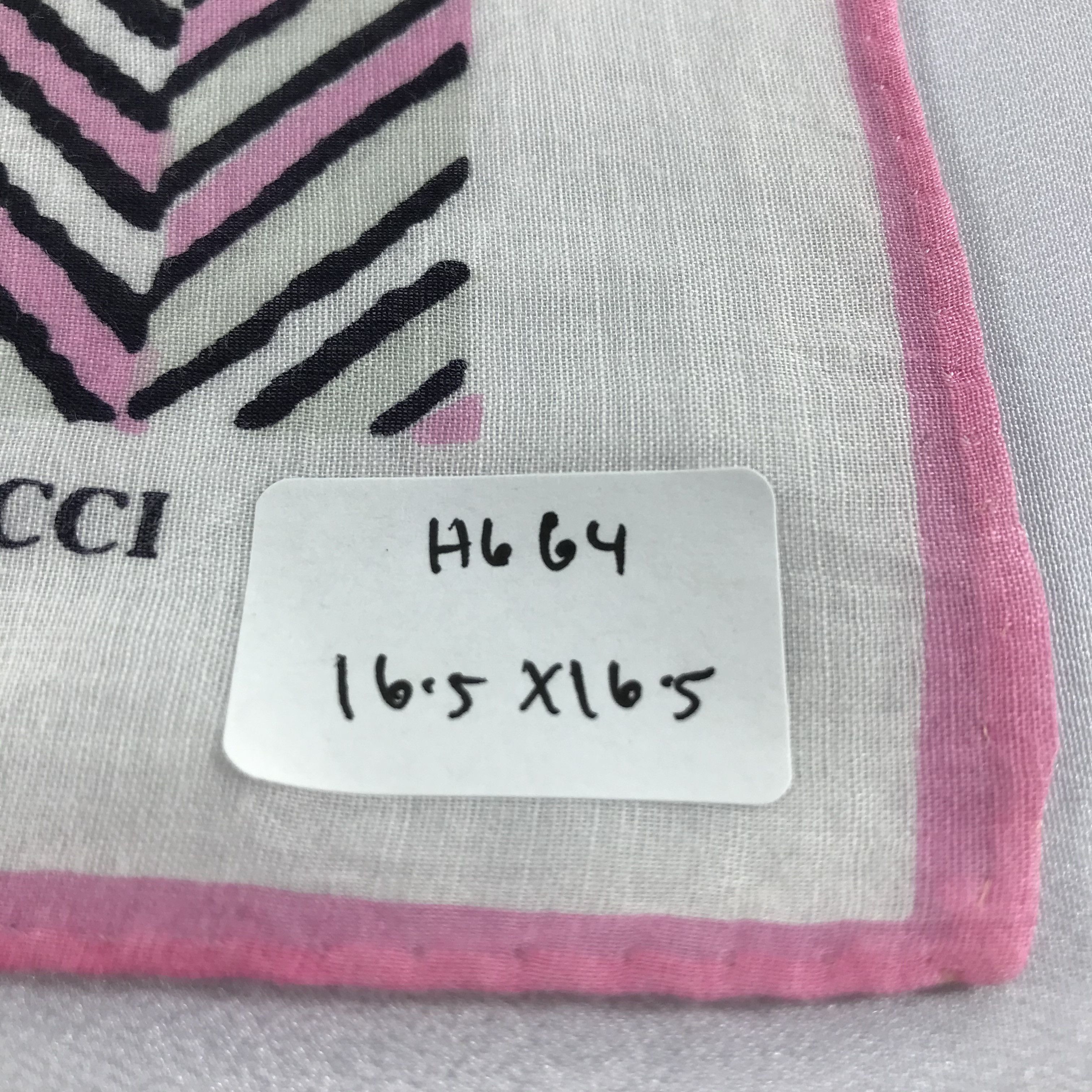 Nina Ricci Nina Ricci Abstract Handkerchief Neckerchief Bandana H664 Size ONE SIZE - 5 Thumbnail
