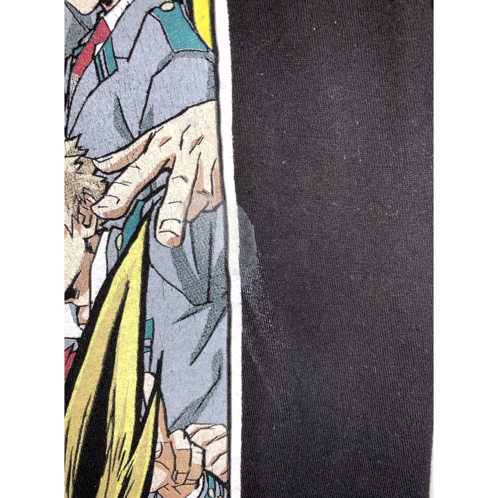 Vintage My Hero Academia Distressed Black Graphic T Shirt Unisex Medium-8830 Size US M / EU 48-50 / 2 - 4 Thumbnail