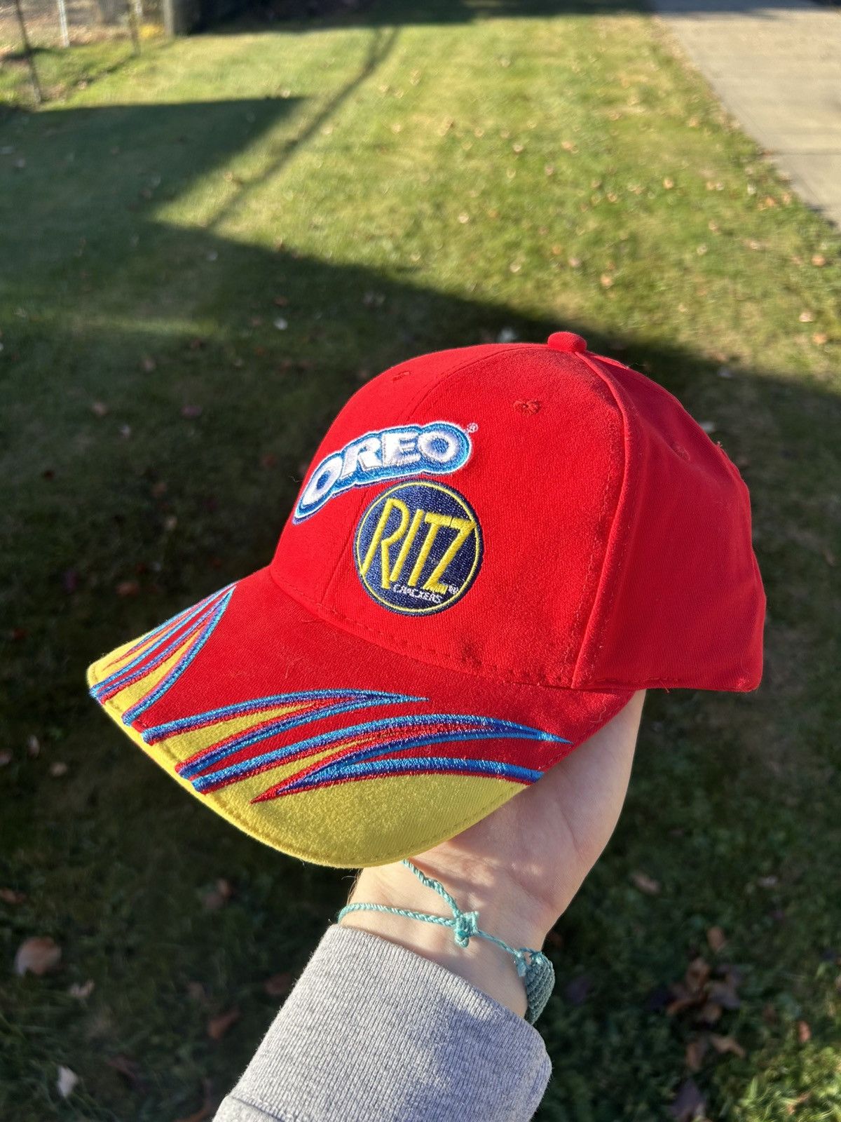 NASCAR Y2K Dale Earnhardt Jr. NASCAR Hat NWT Size ONE SIZE - 1 Thumbnail