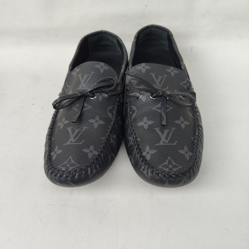 Louis Vuitton Louis Vuitton Arizona Monogram Eclipse Casual Shoes - Size US 8 / EU 41 - 2 Thumbnail