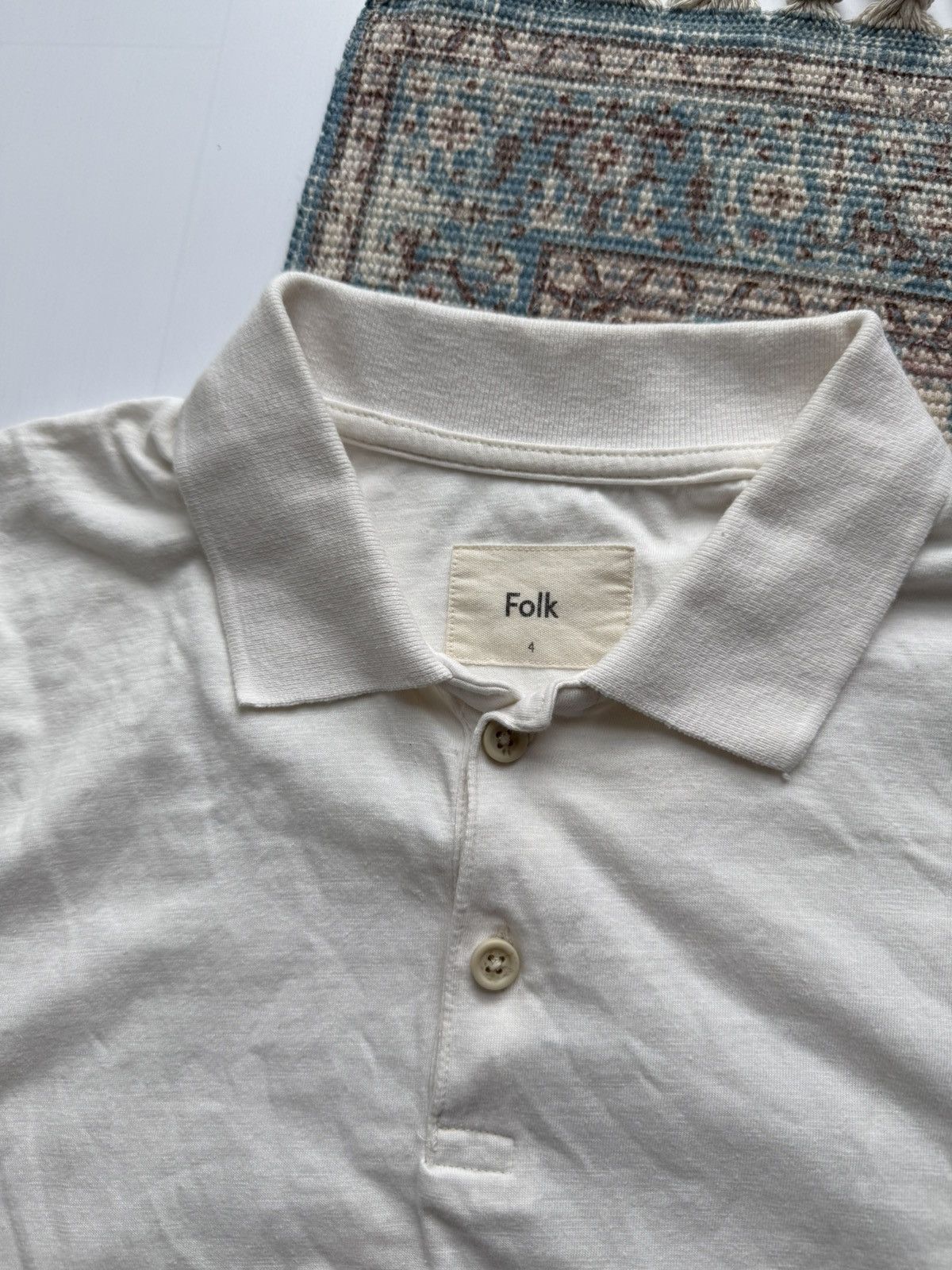 Folk FOLK Basic Cotton Polo T-Shirt Size US L / EU 52-54 / 3 - 4 Thumbnail