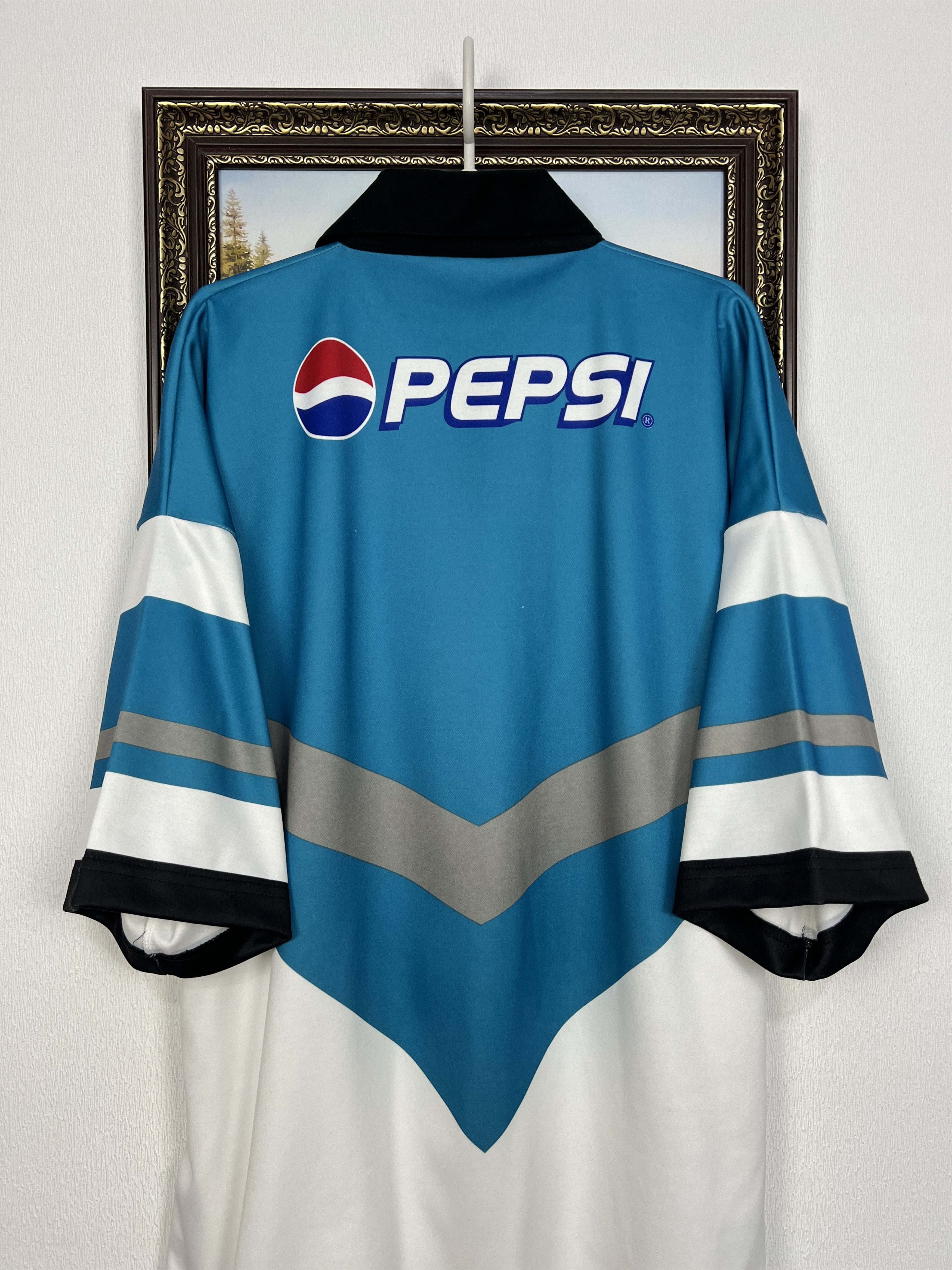 Vintage Vintage 90's Cronulla Sharks Rugby Union Jersey Trikot Shirt Size US XXL / EU 58 / 5 - 8 Thumbnail
