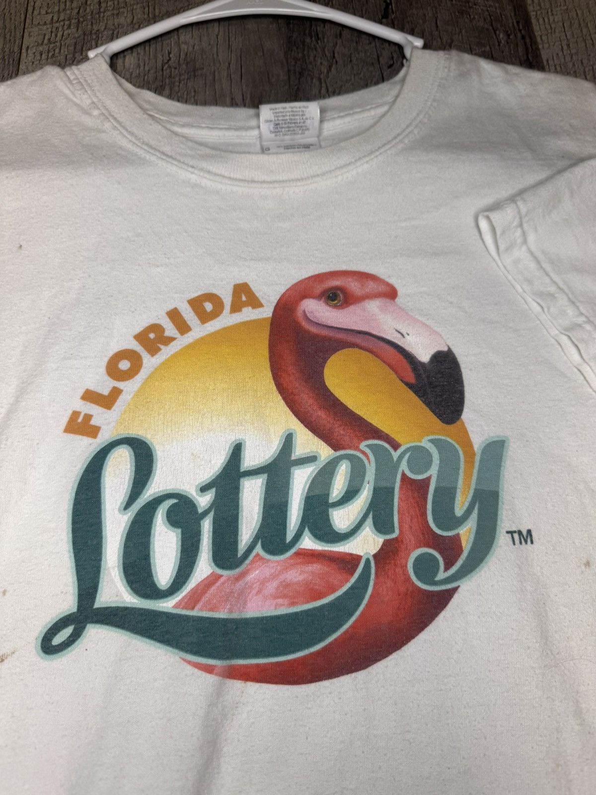 Vintage Vintage Florida Lottery Tee Size US L / EU 52-54 / 3 - 3 Thumbnail