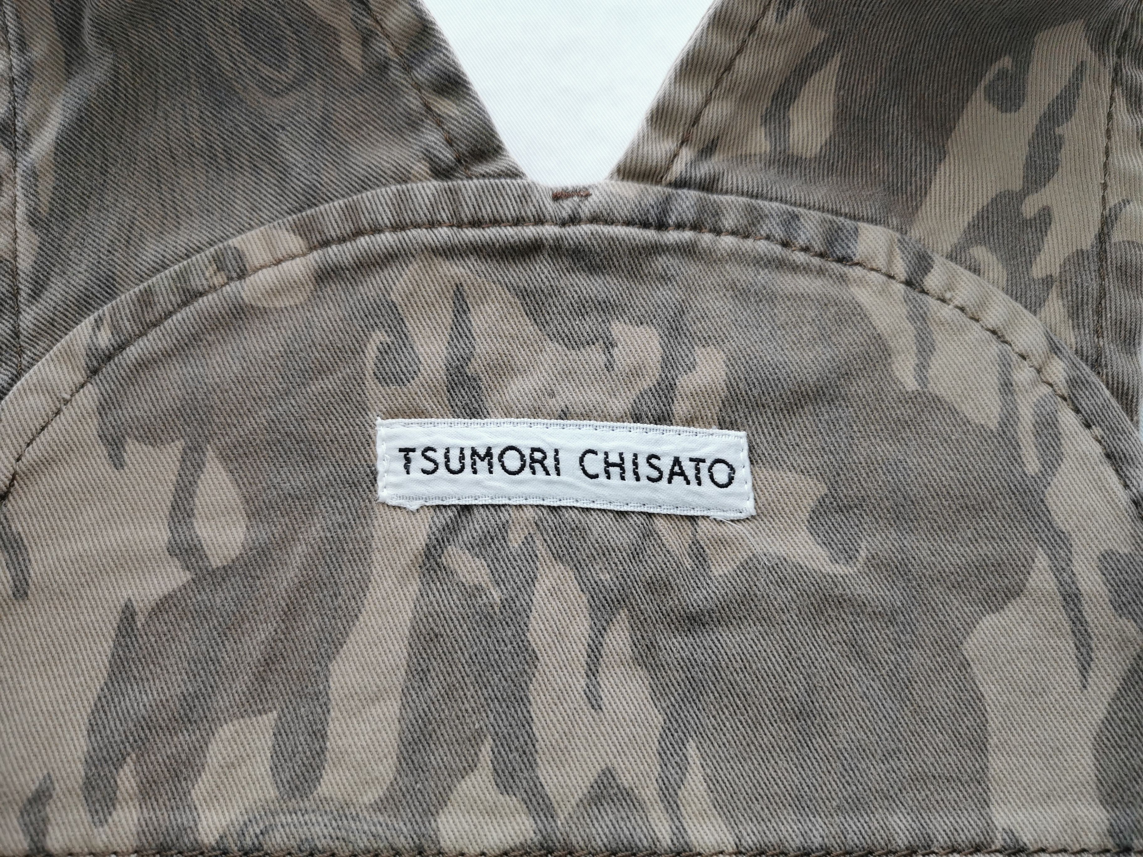 Tsumori Chisato Vintage 90's Tsumori Chisato Camo Jumpsuit Denim Dress Size M / US 6-8 / IT 42-44 - 6 Thumbnail